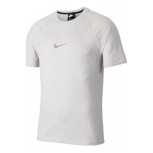 Nike Sportswear Casual Training Round Neck Short Sleeve Gray CK2979-902 - 1