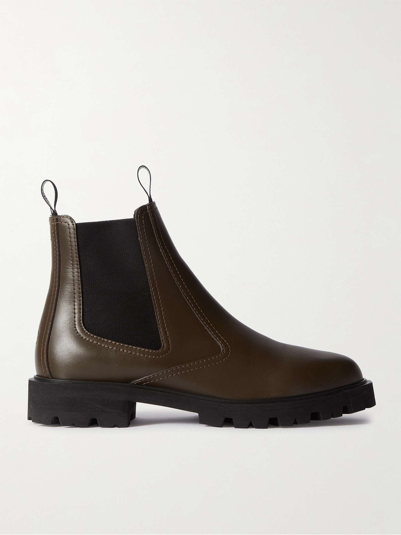 Margaret Waxed-Leather Chelsea Boots 1