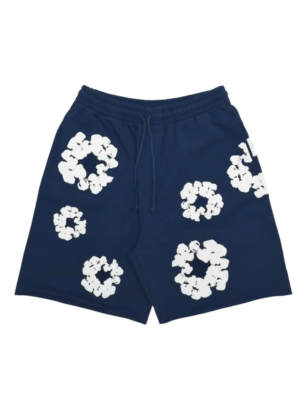 cotton print shorts - 1