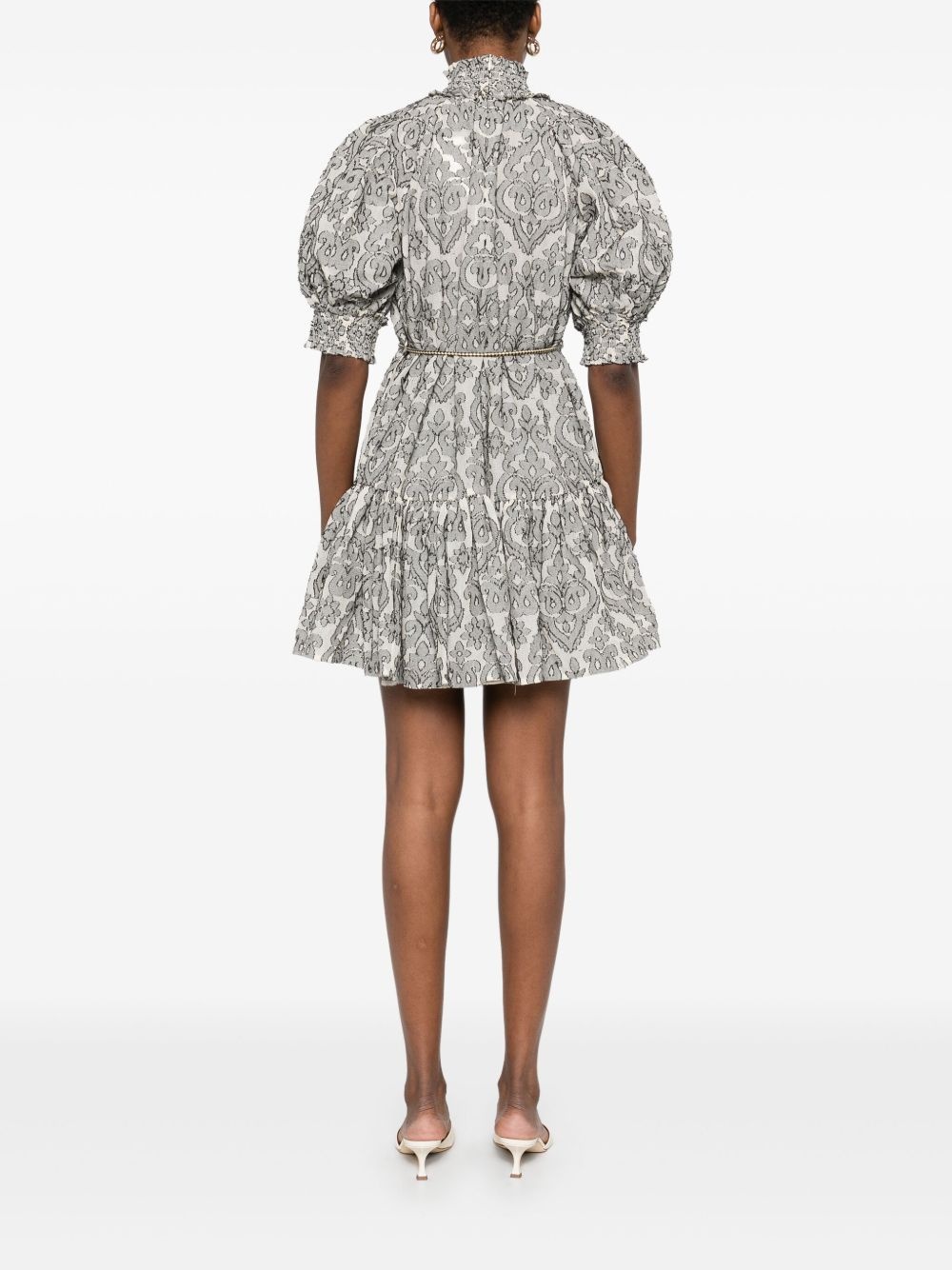 Wylie Lantern mini dress - 4