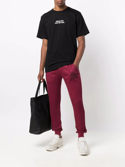 Diesel drawstring track pants outlook