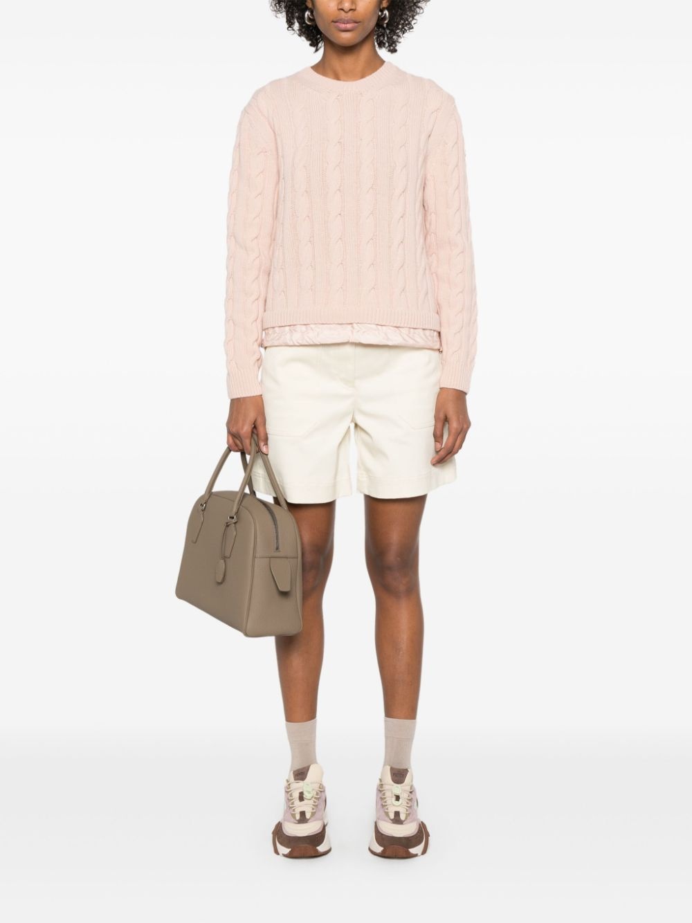 cable-knit sweater - 2