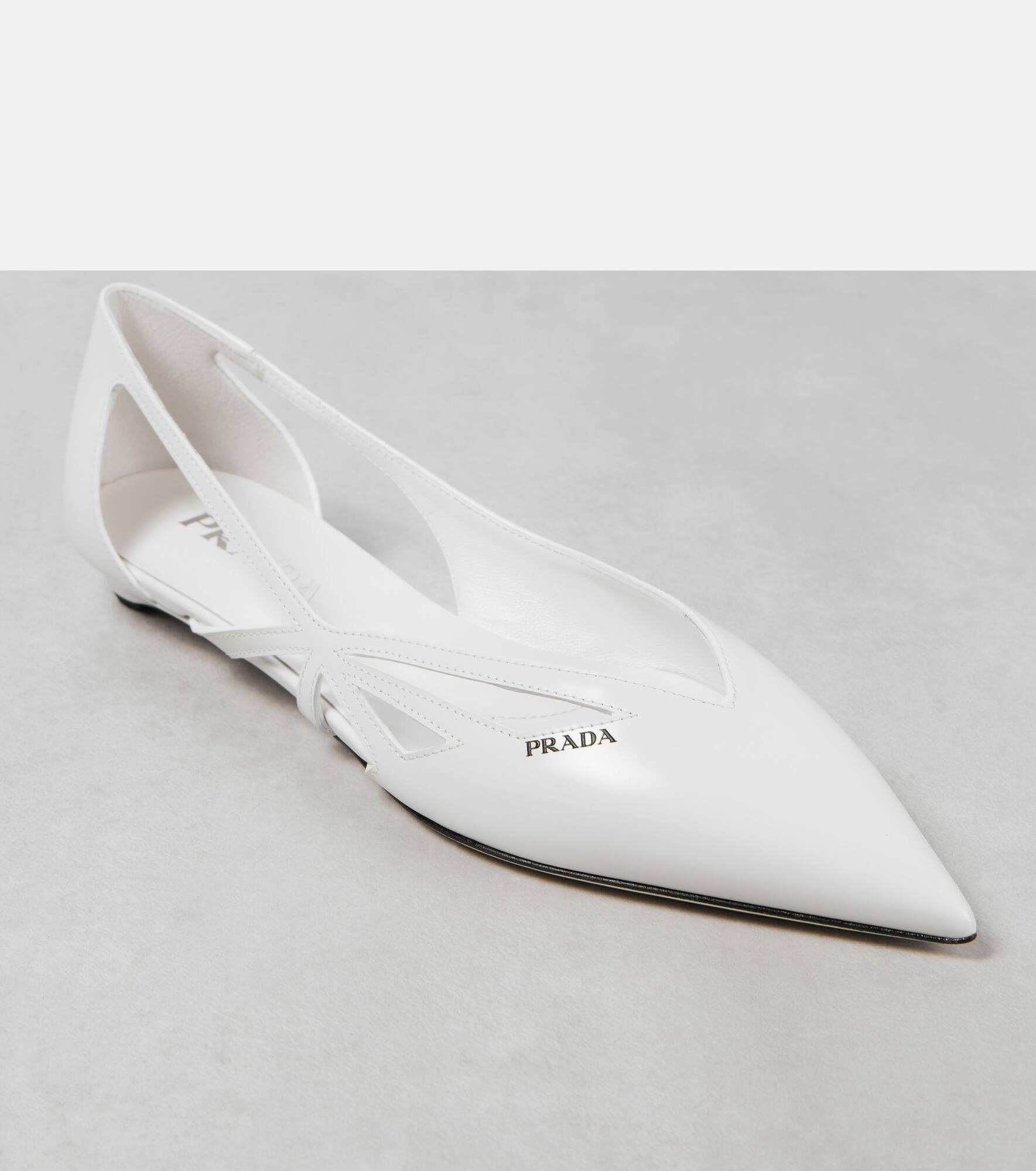 Leather ballet flats - 5