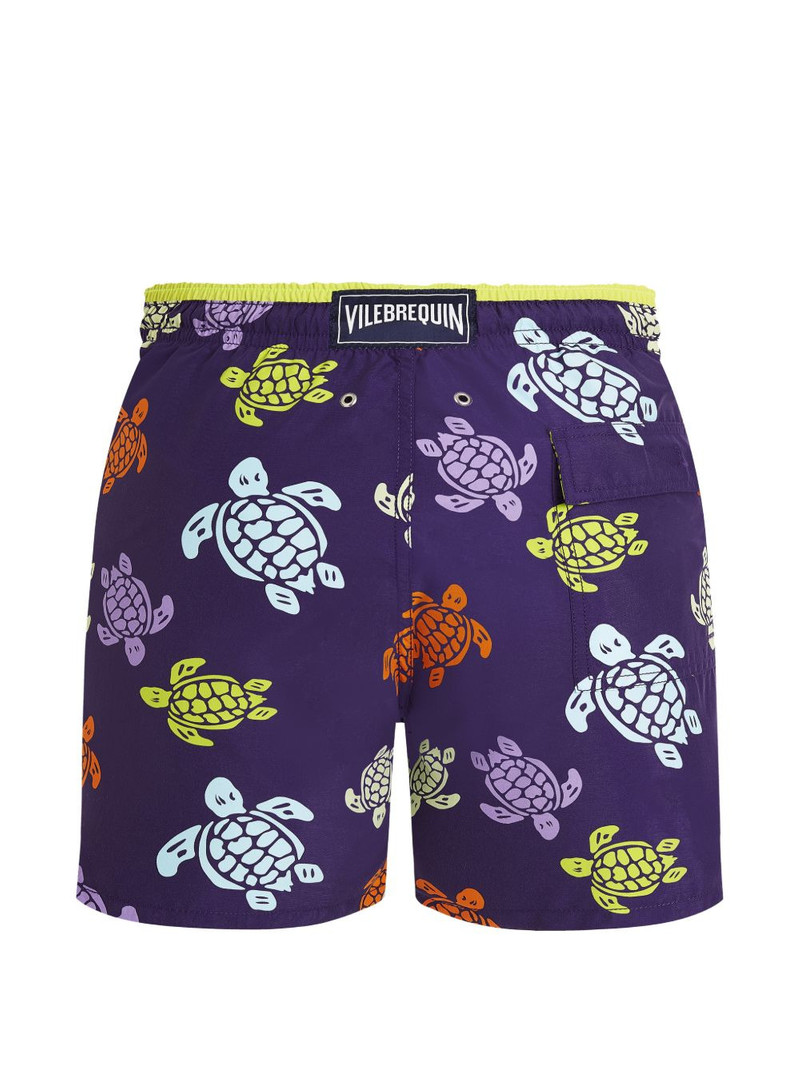 Vilebrequin turtle-print drawstring swim trunks outlook
