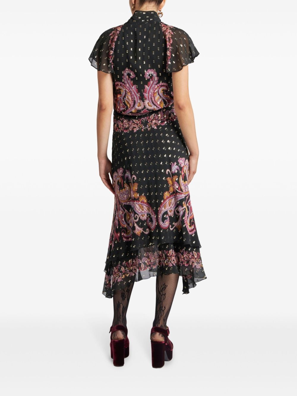 silk dress - 3