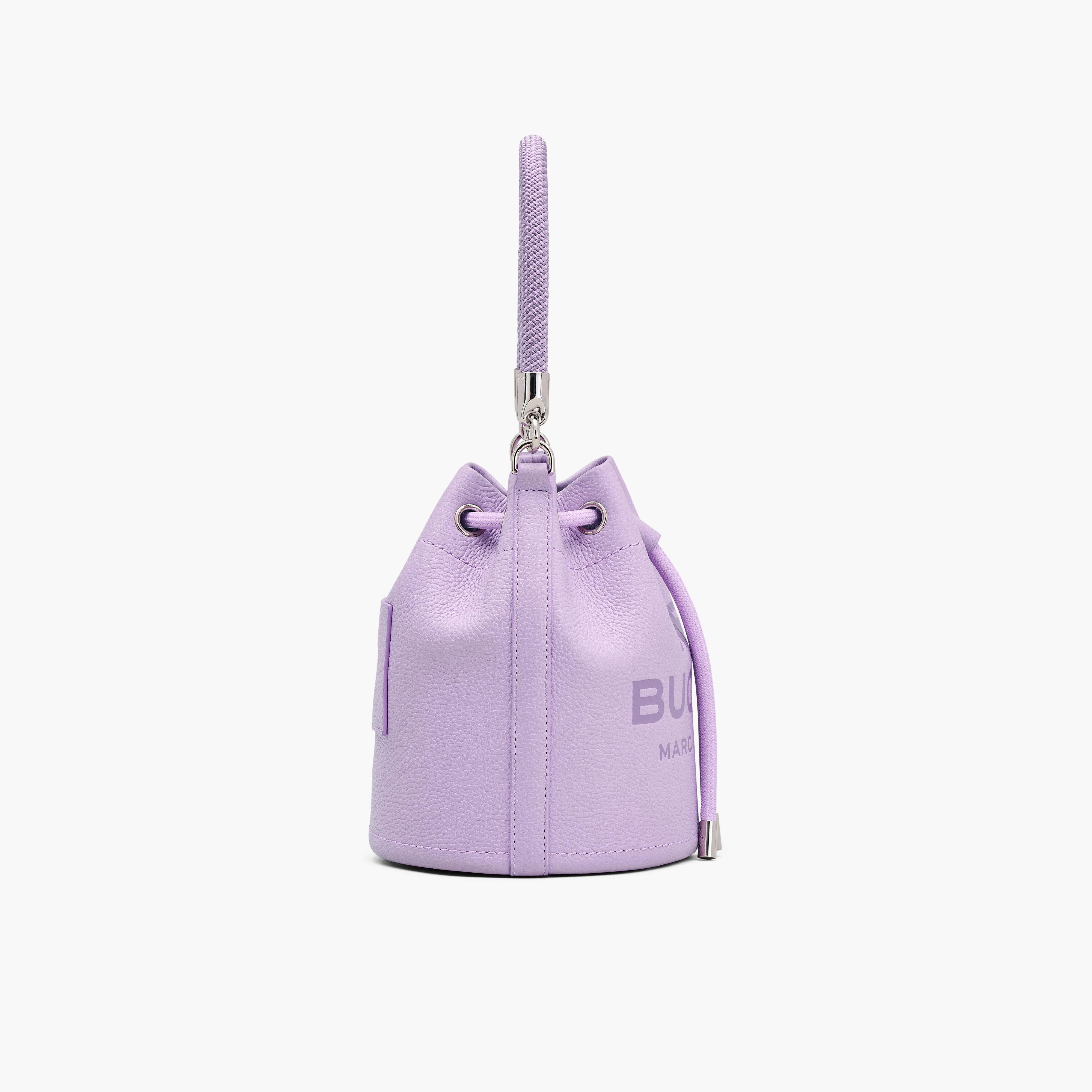 THE LEATHER BUCKET BAG - 5