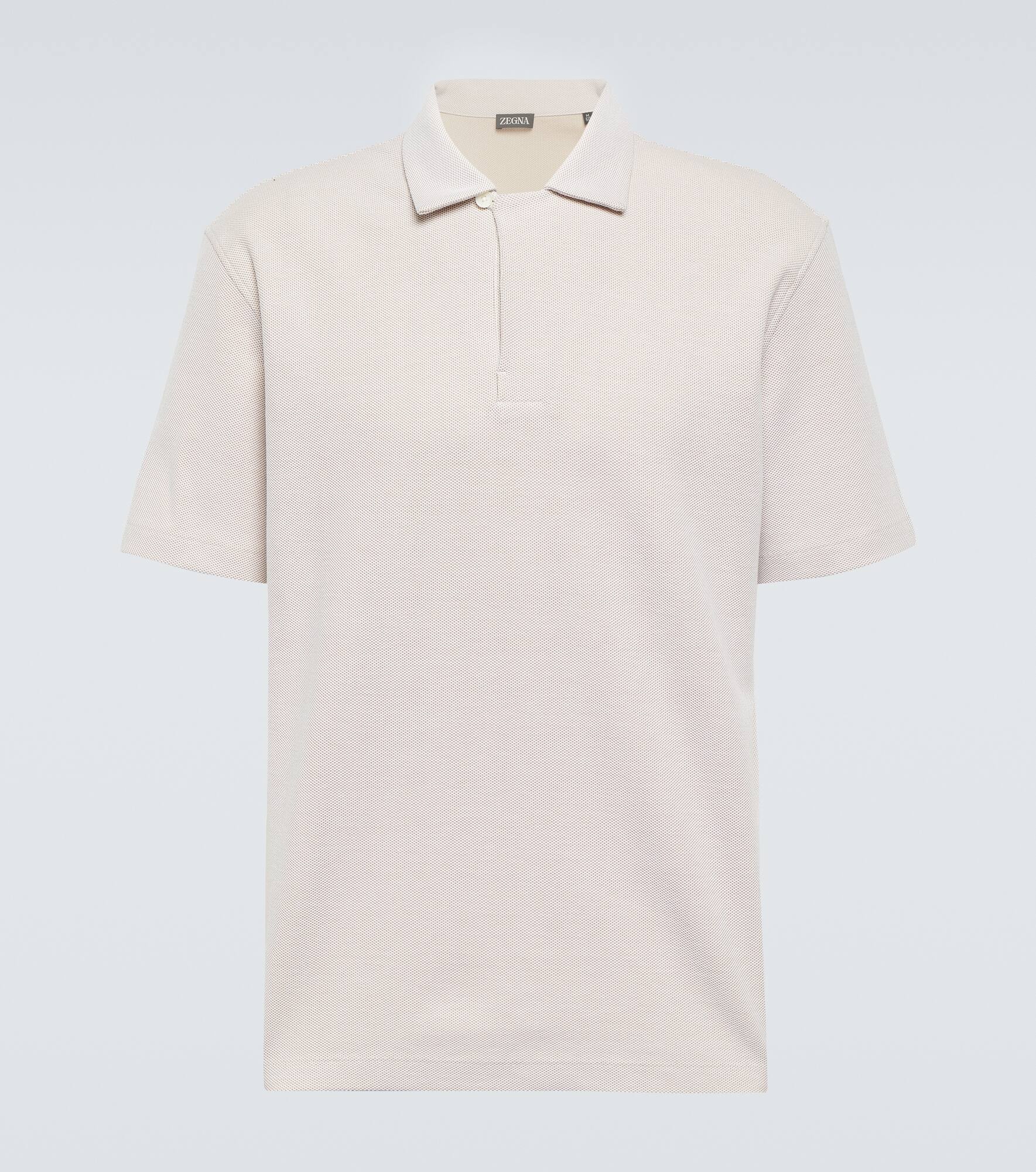 Cotton polo shirt - 1