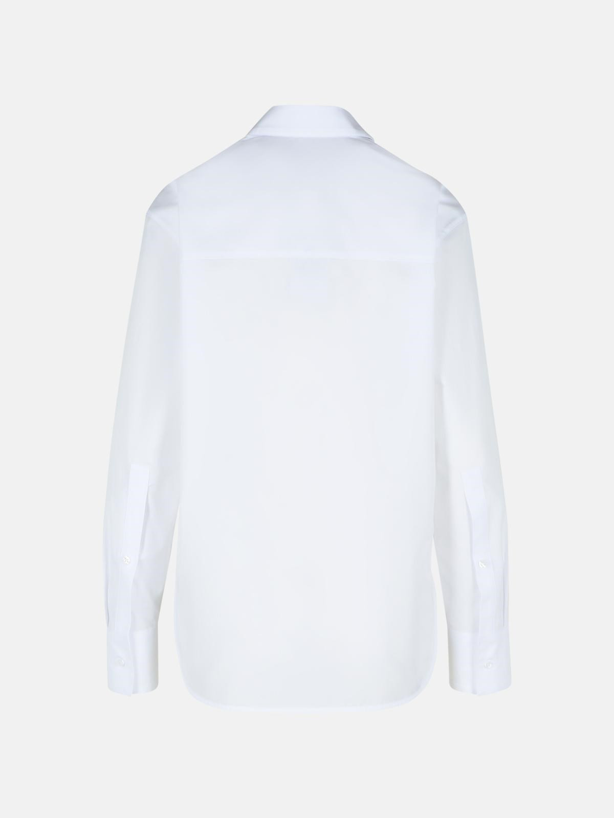 'ALIM' WHITE COTTON SHIRT - 3