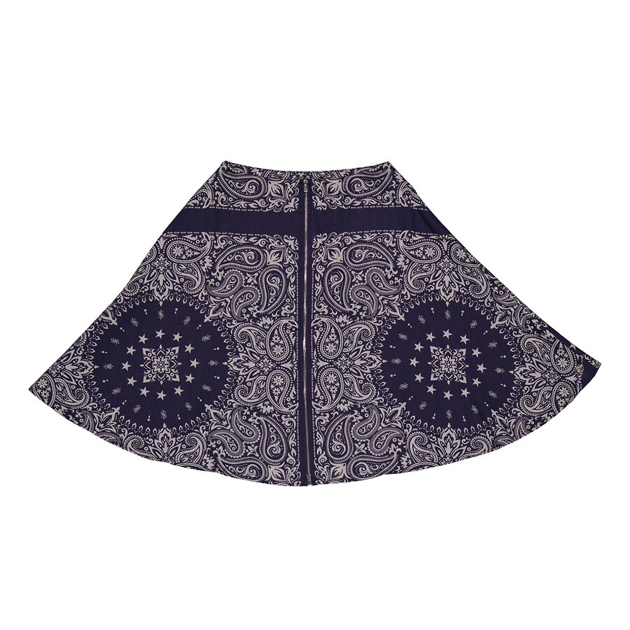 Etudes Paisley Knee Length Skirt - 6