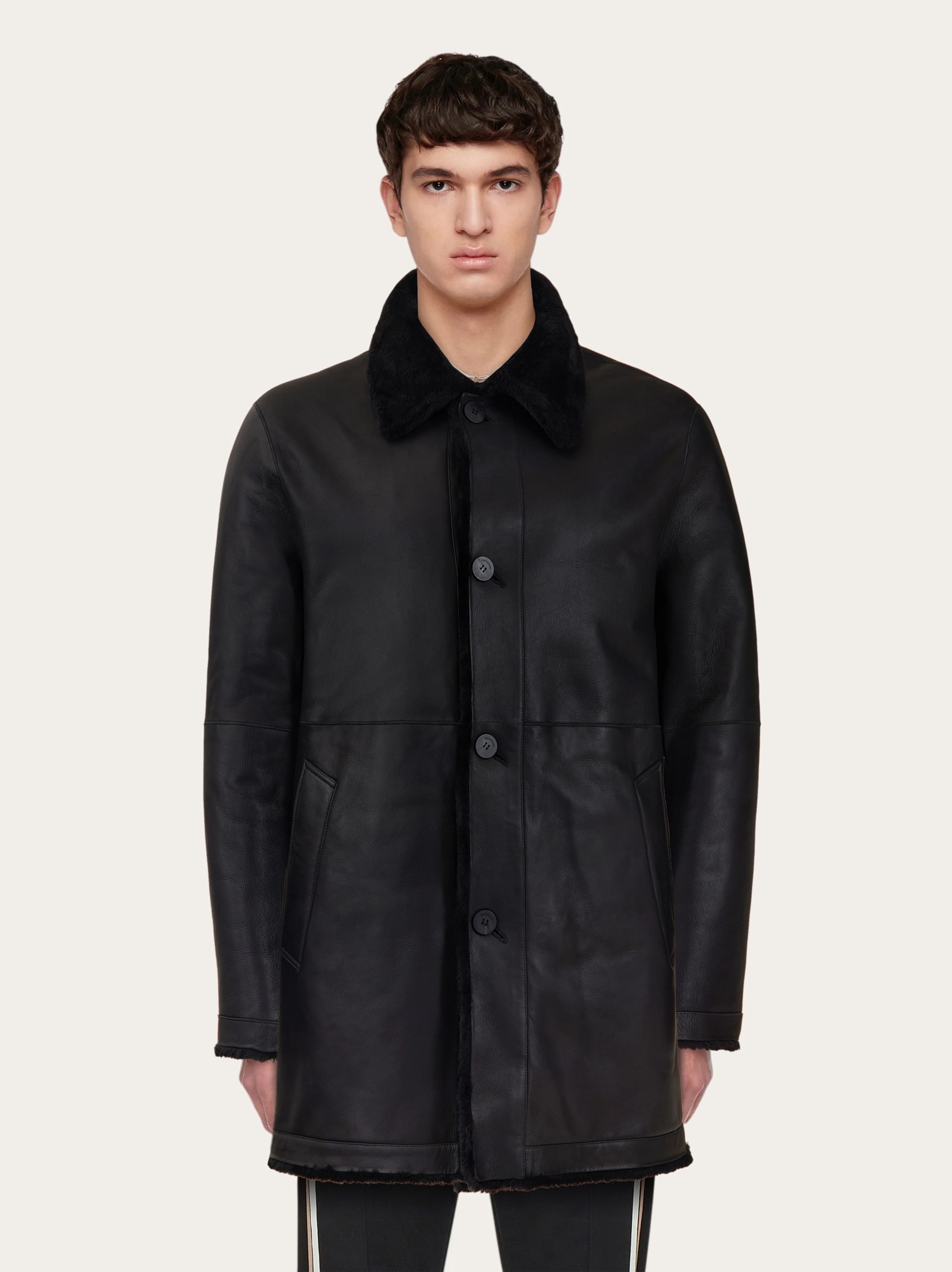 Shearling merino coat - 2