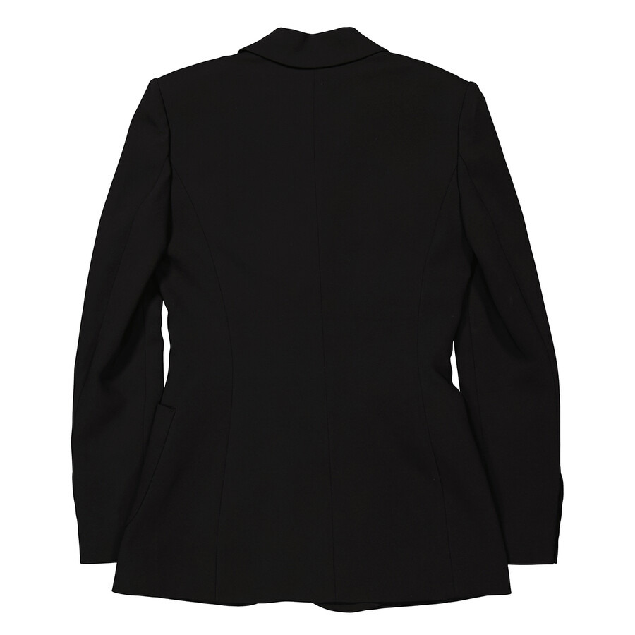 Moschino Ladies Black Tailored Couture Blazer - 2