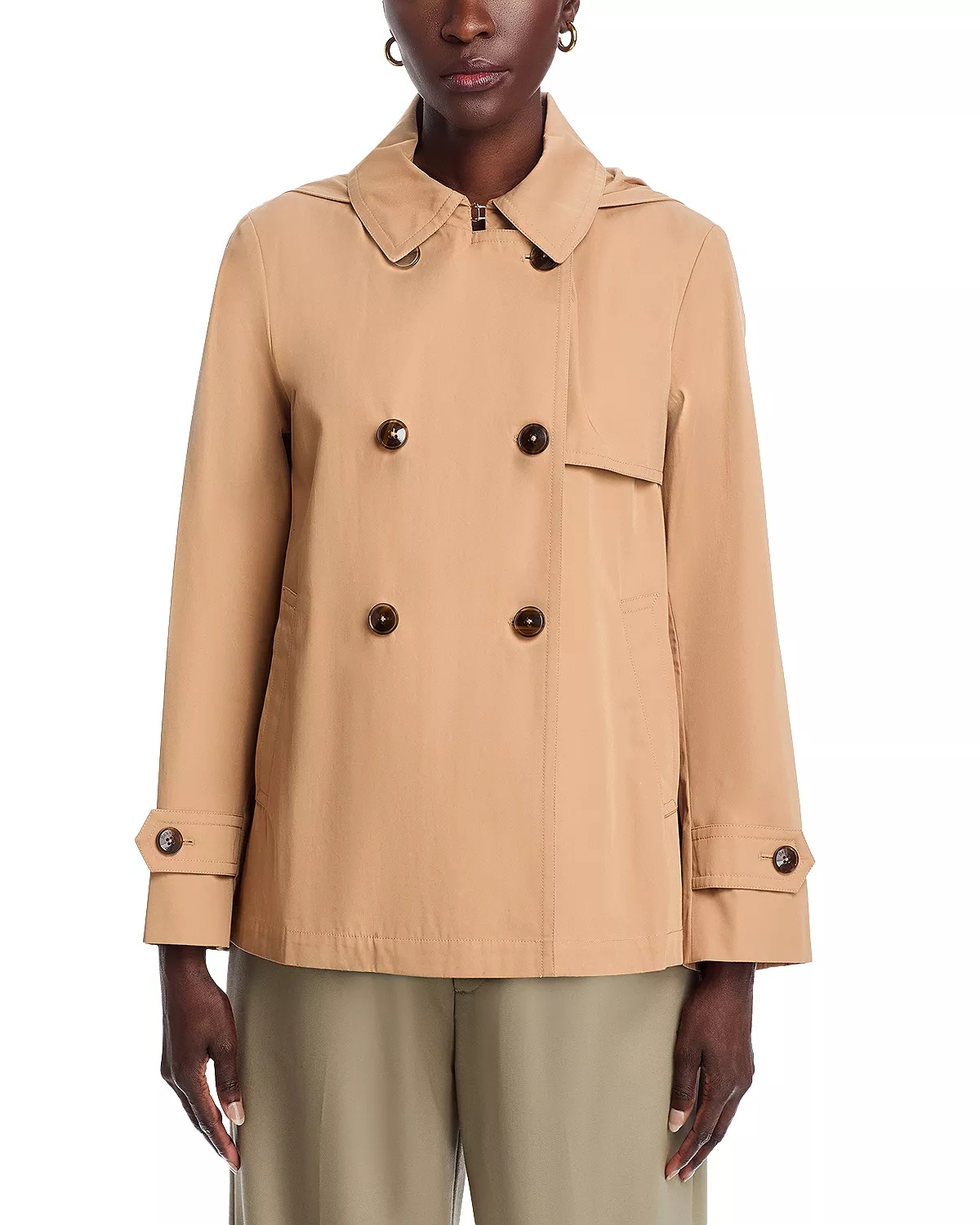 Short Trench Coat - 7