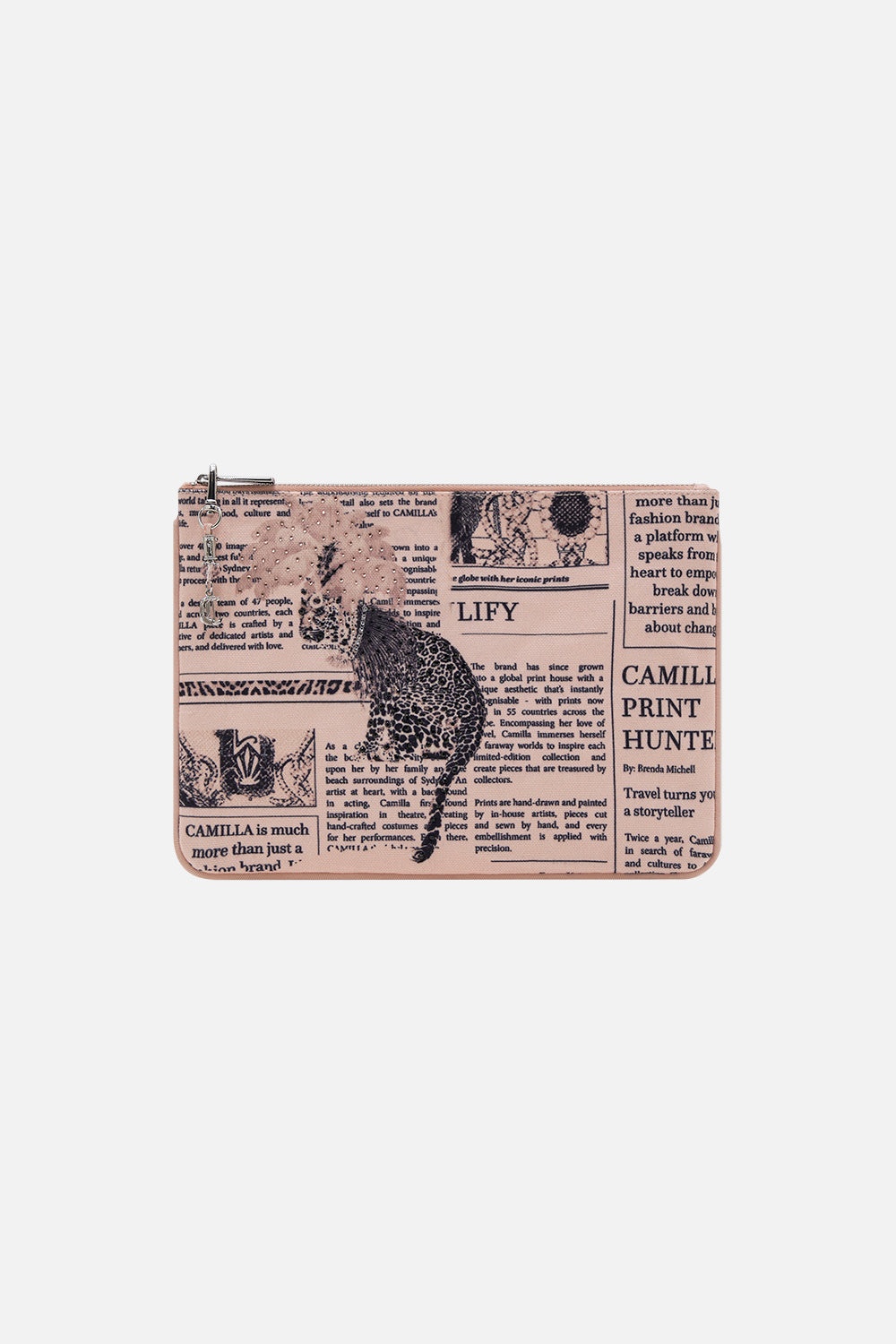 SMALL CANVAS CLUTCH - 1