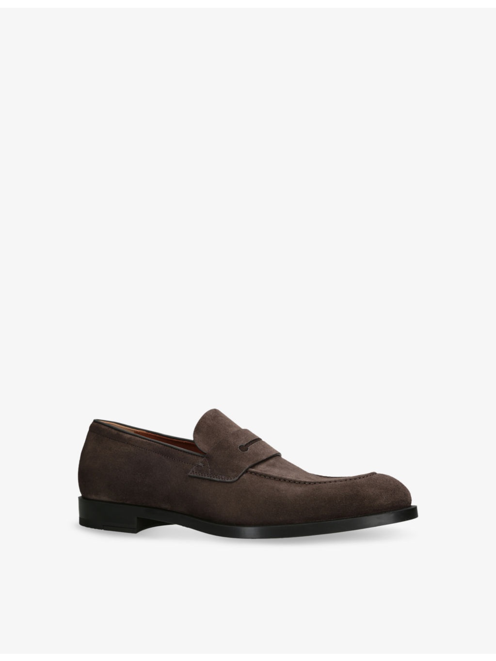 Classic Suede Penny Loafers - 3
