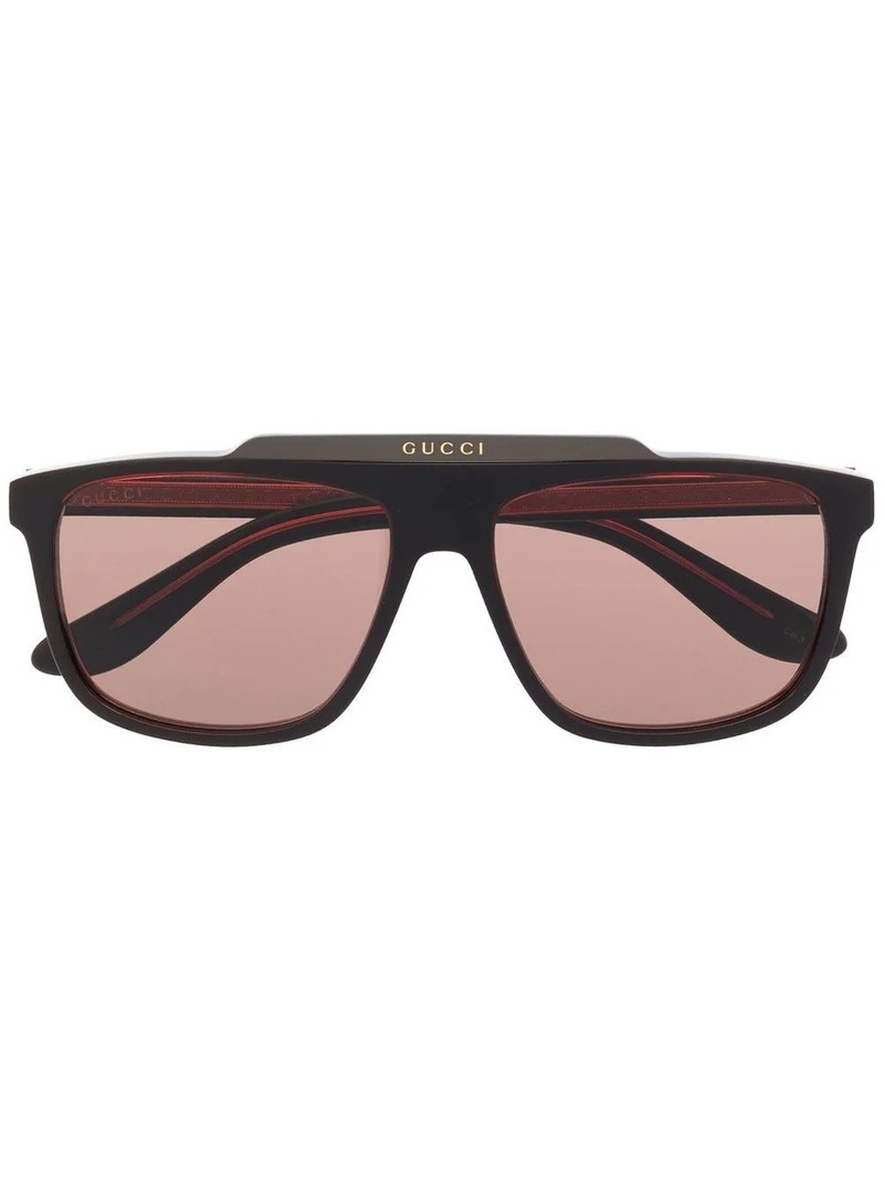 pilot-frame sunglasses 1