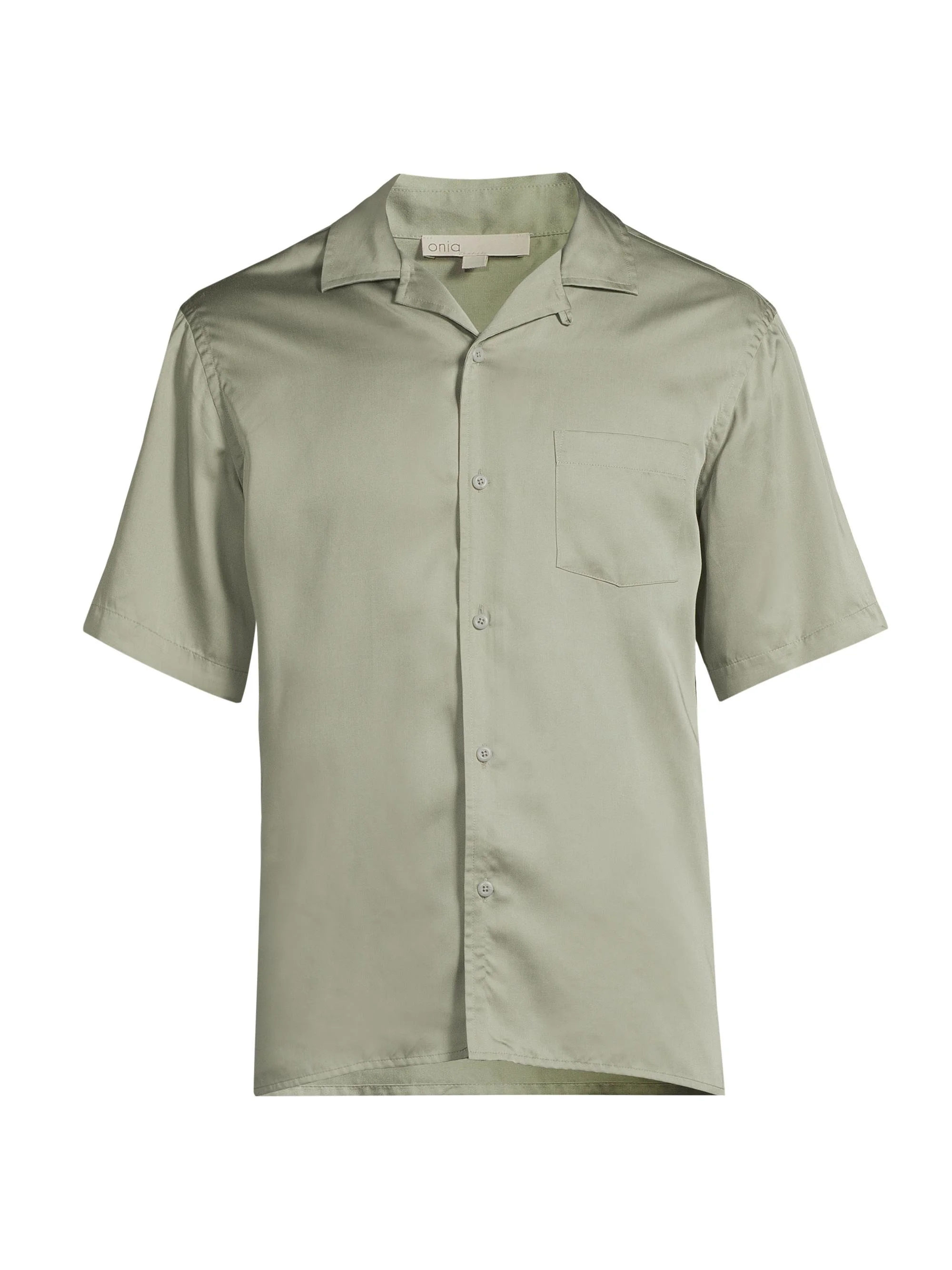 Men's Core Vacation Relaxed Short-Sleeve Shirt - Sage - 1
