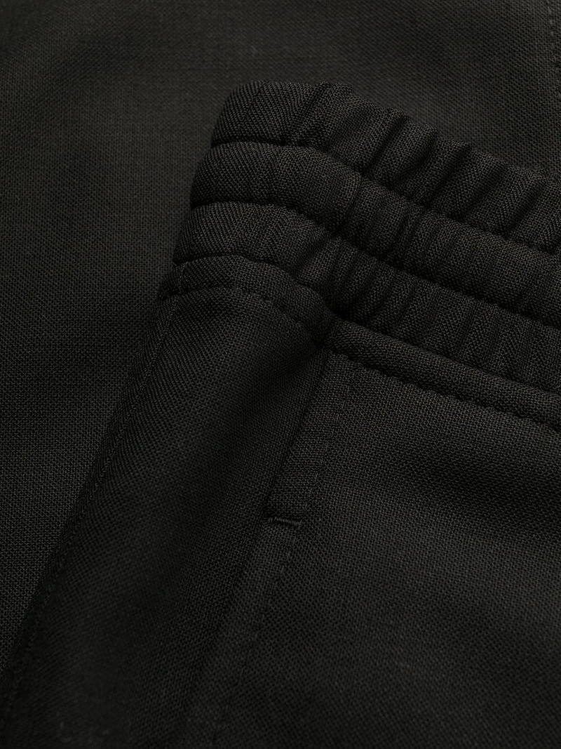 double stripe ribbed track trousers 7