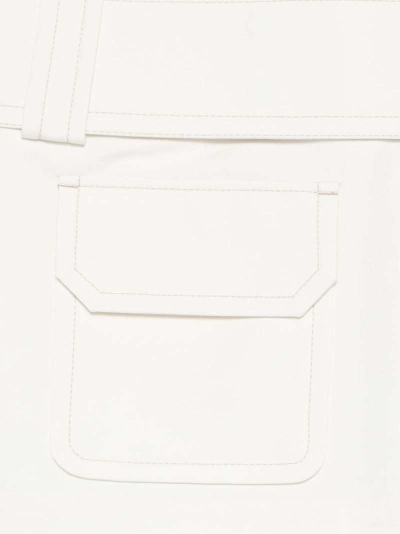 pocket mini straight skirt 3