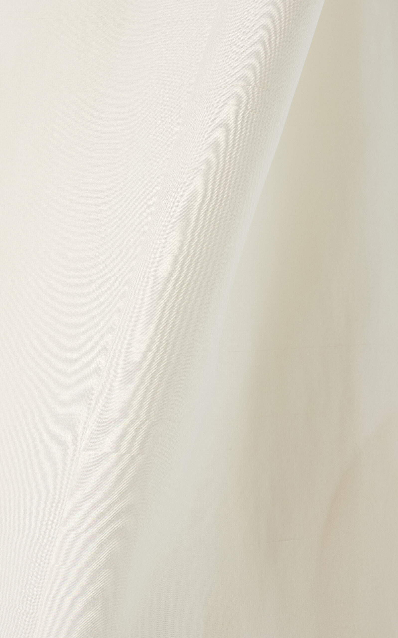 Mia Silk Shantung Maxi Dress white - 5