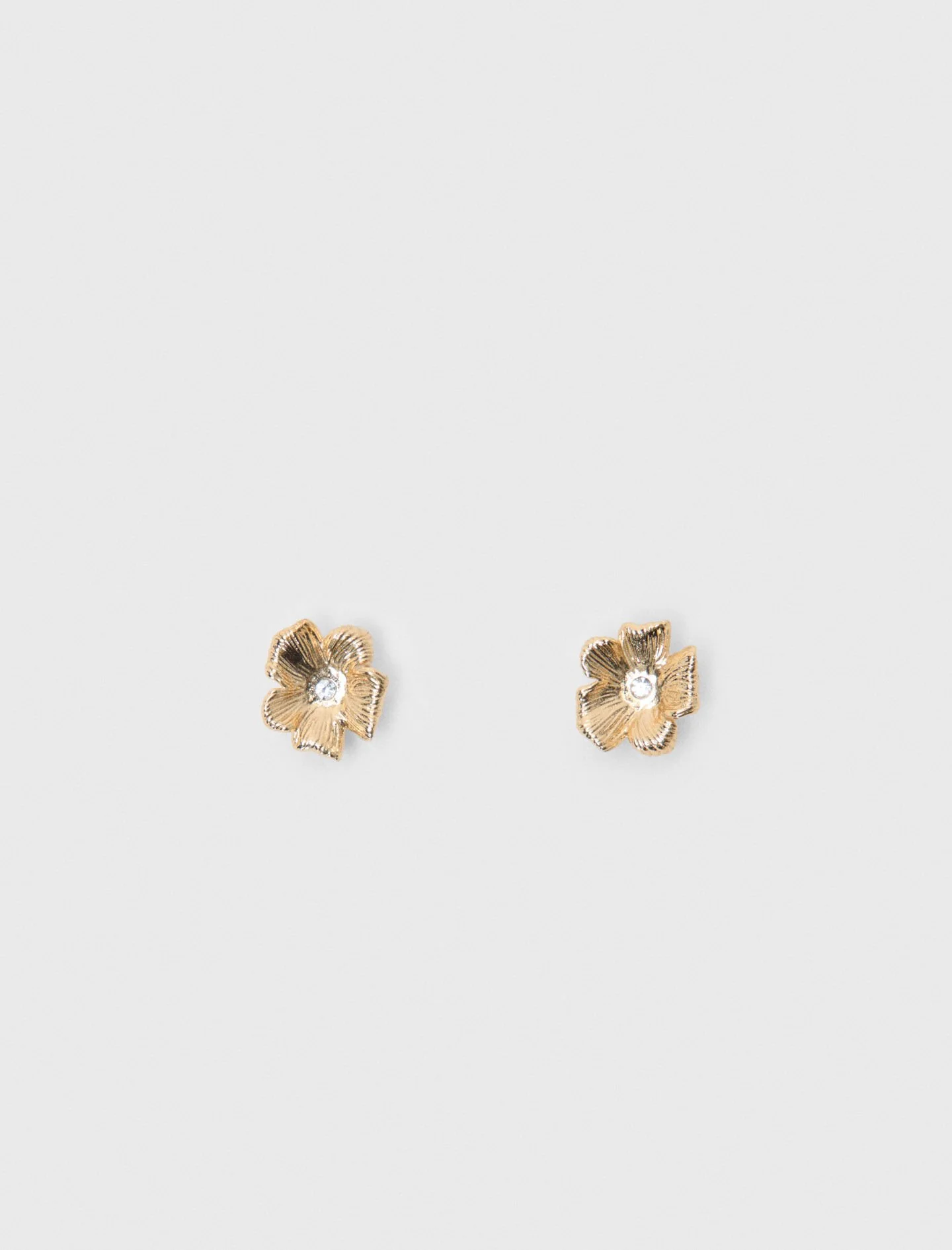 Flower stud earrings - 1