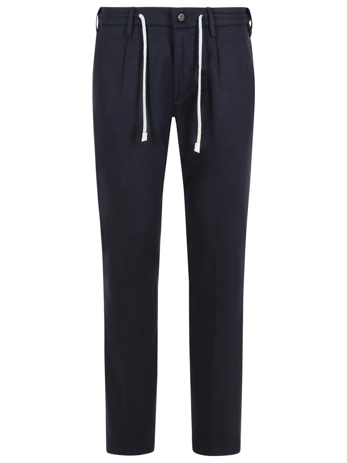 ELEVENTY - Eleventy Navy Wool And Cashmere Trousers Men - 1