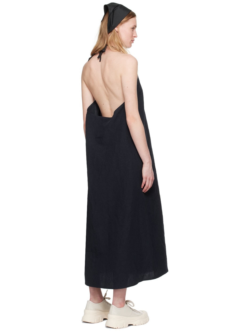 Navy Deline Maxi Dress - 3