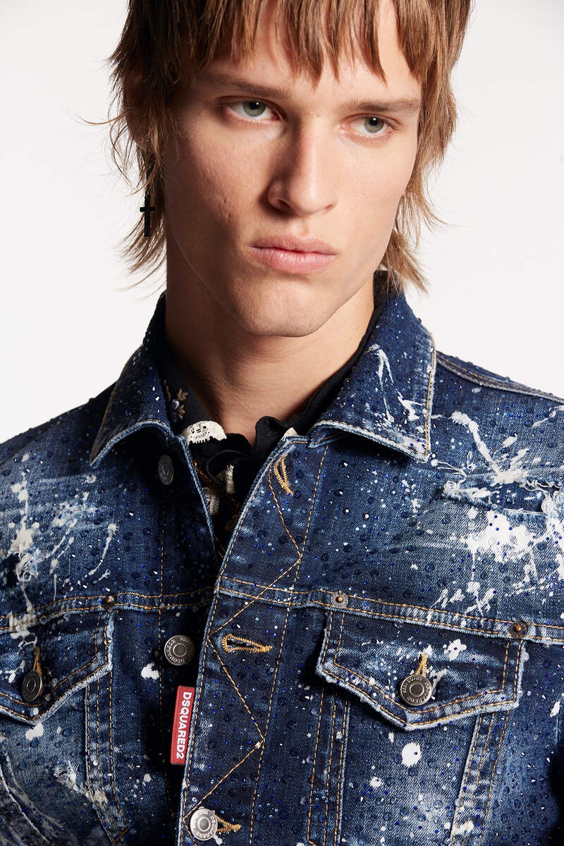 FIREWORKS WASH DAN JEAN JACKET - 4