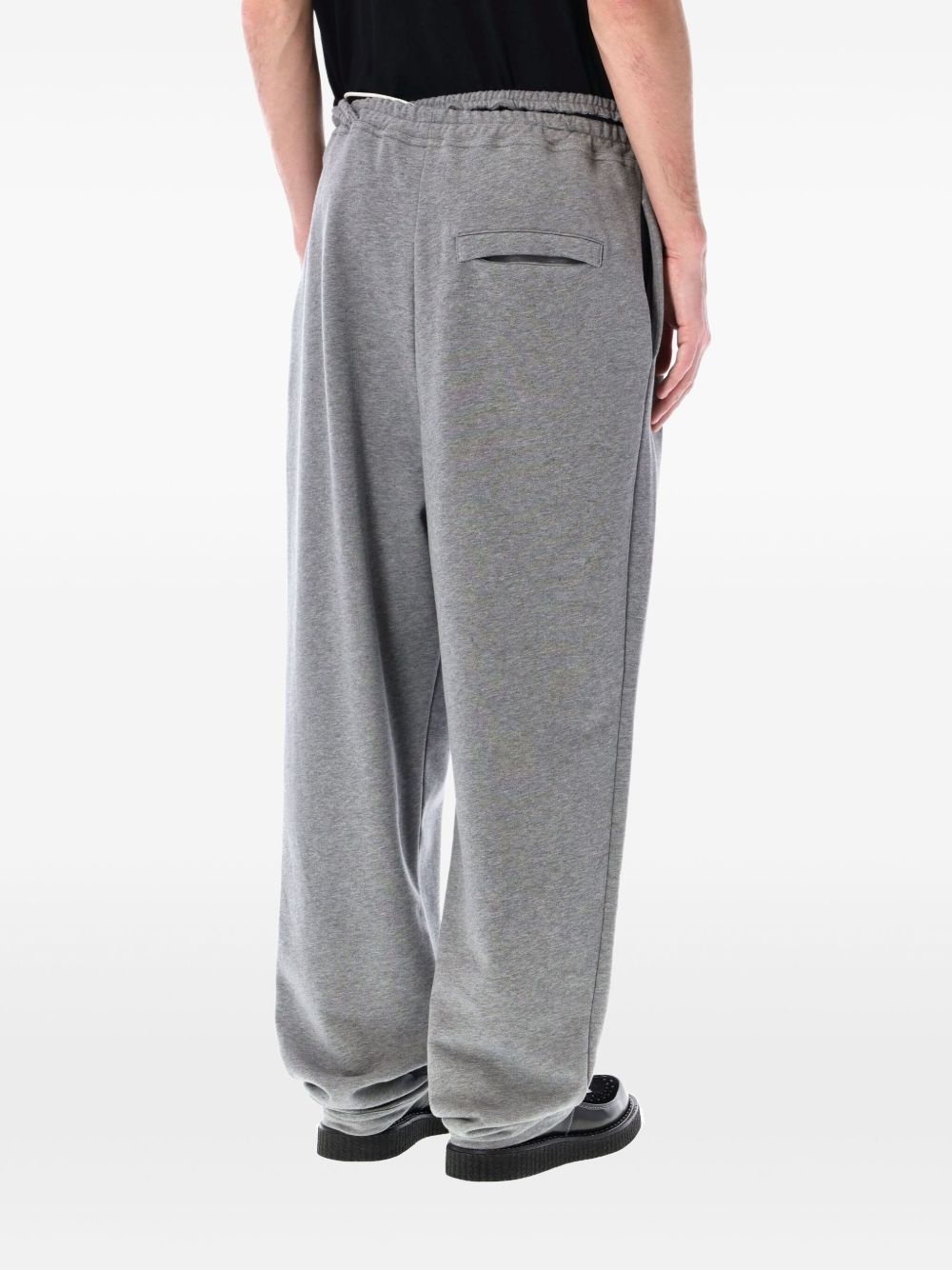 pleat detailing track pants - 2