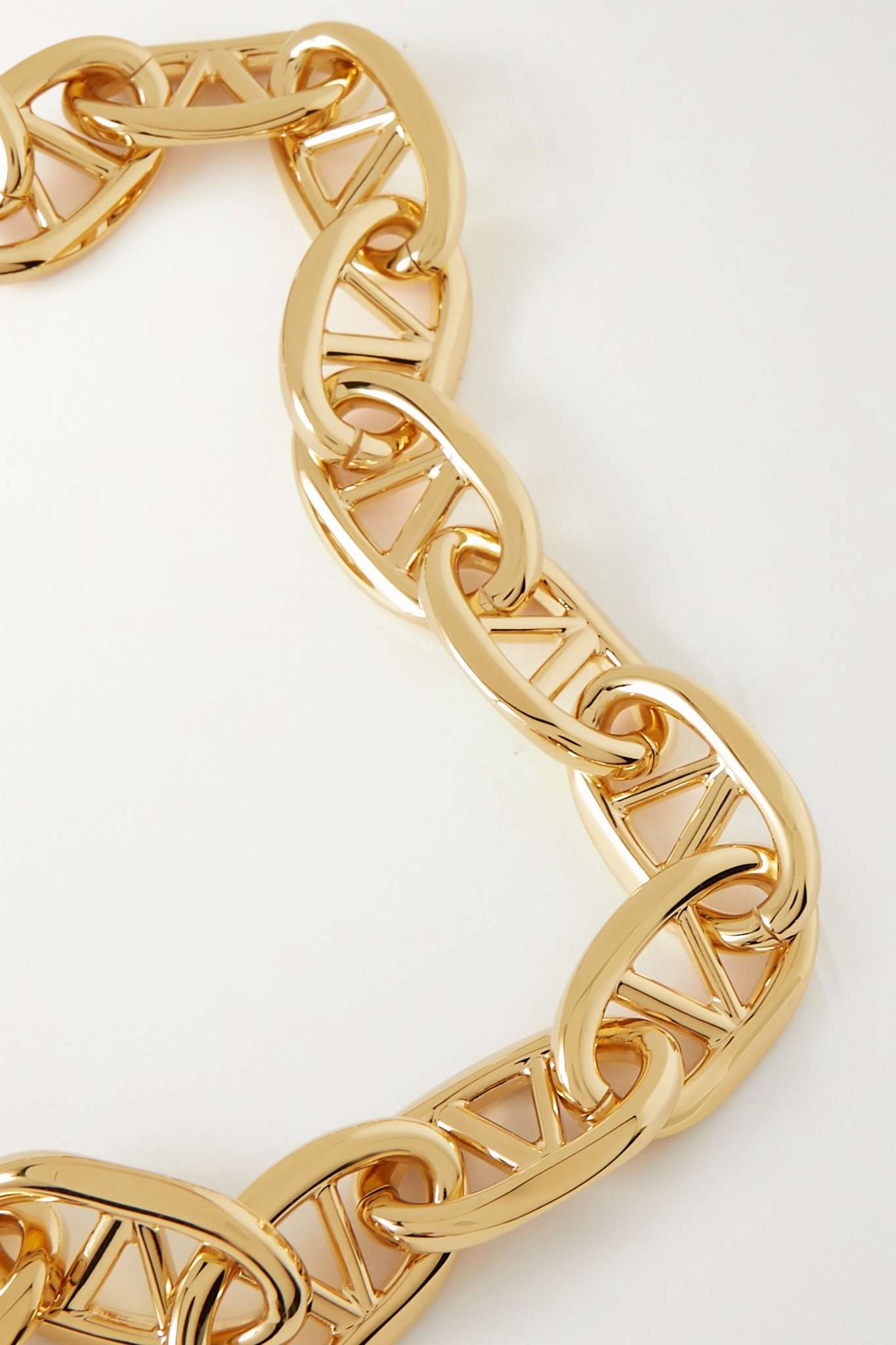 Valentino Garavani VLOGO gold-tone necklace - 4