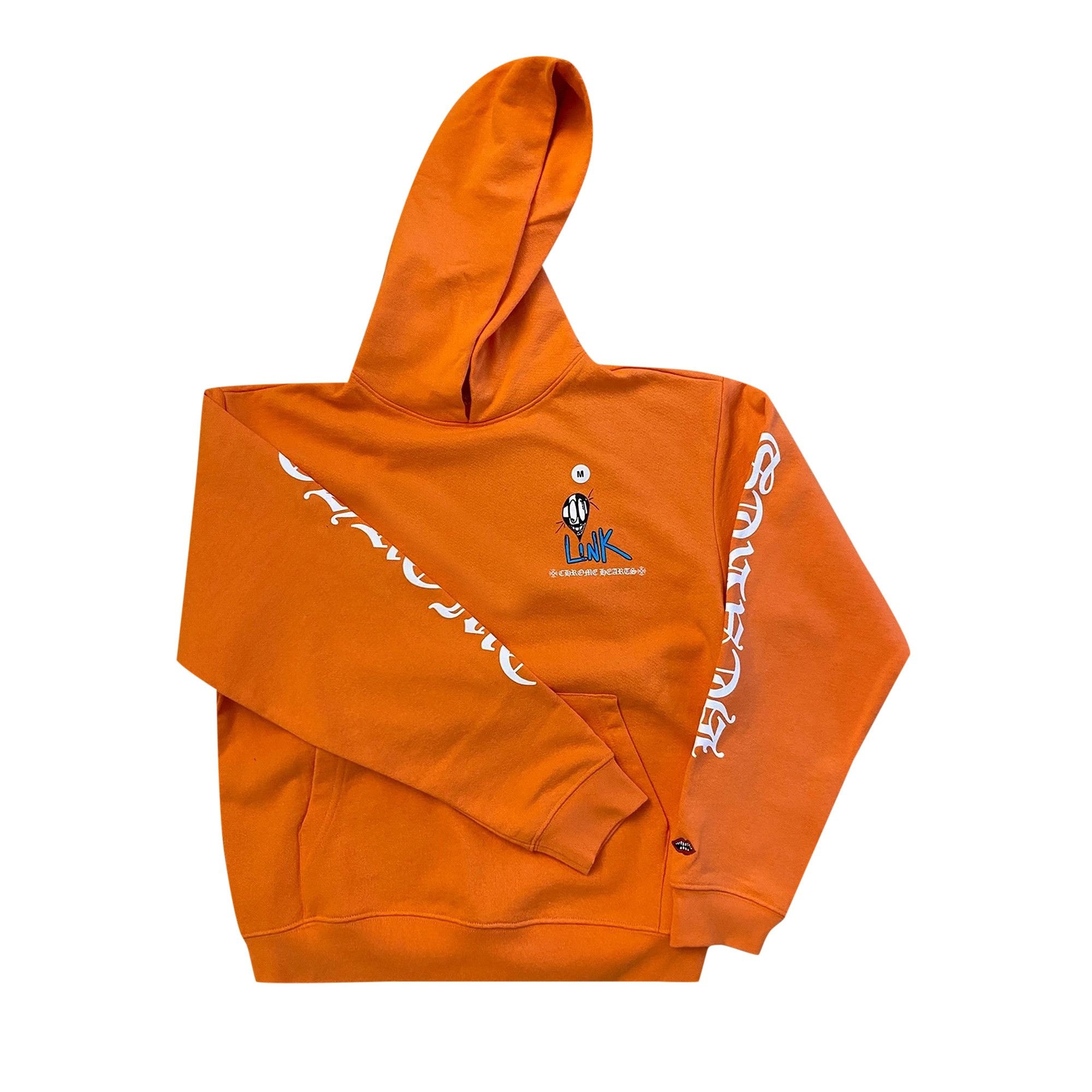 Chrome Hearts x Matty Boy Link & Build Hoodie 'Orange' - 1