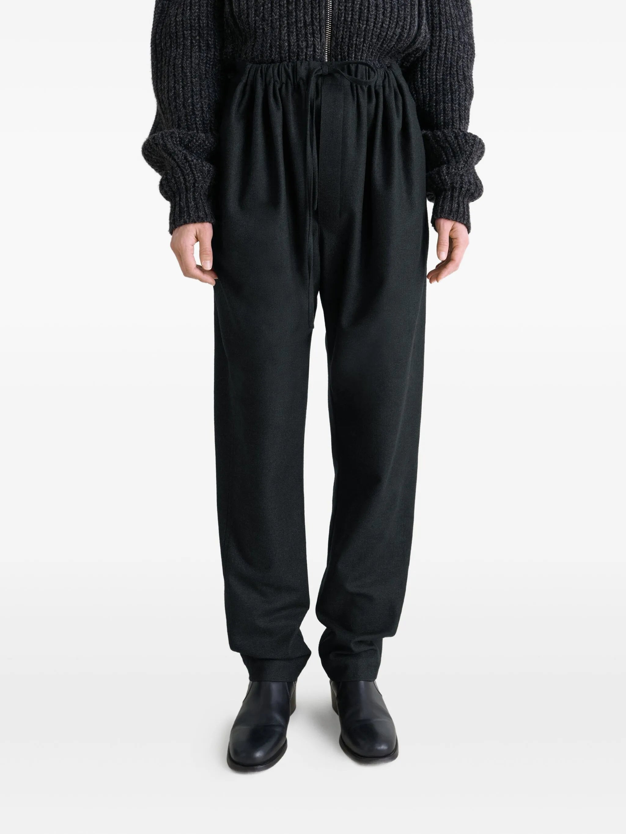Lemaire Drawstring-waist Trousers - 3