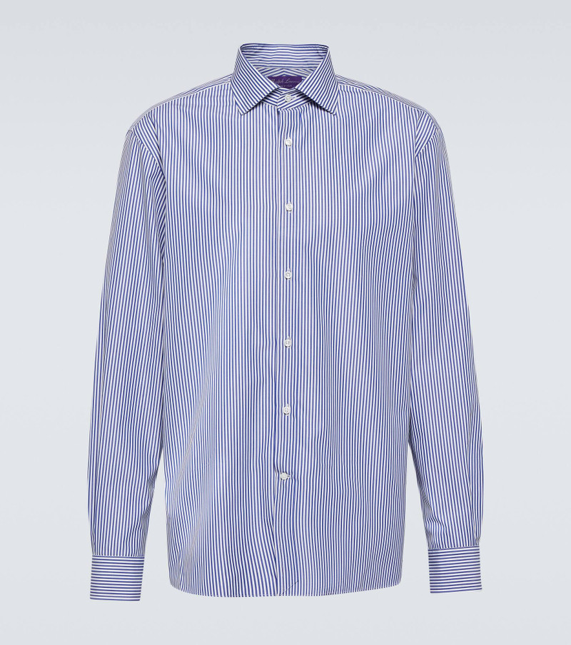 Aston striped cotton shirt - 1