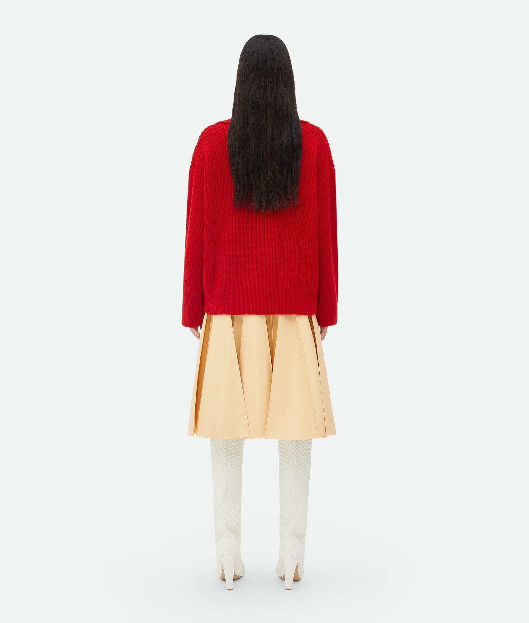Heavy Wool And Cashmere Sweater - 3