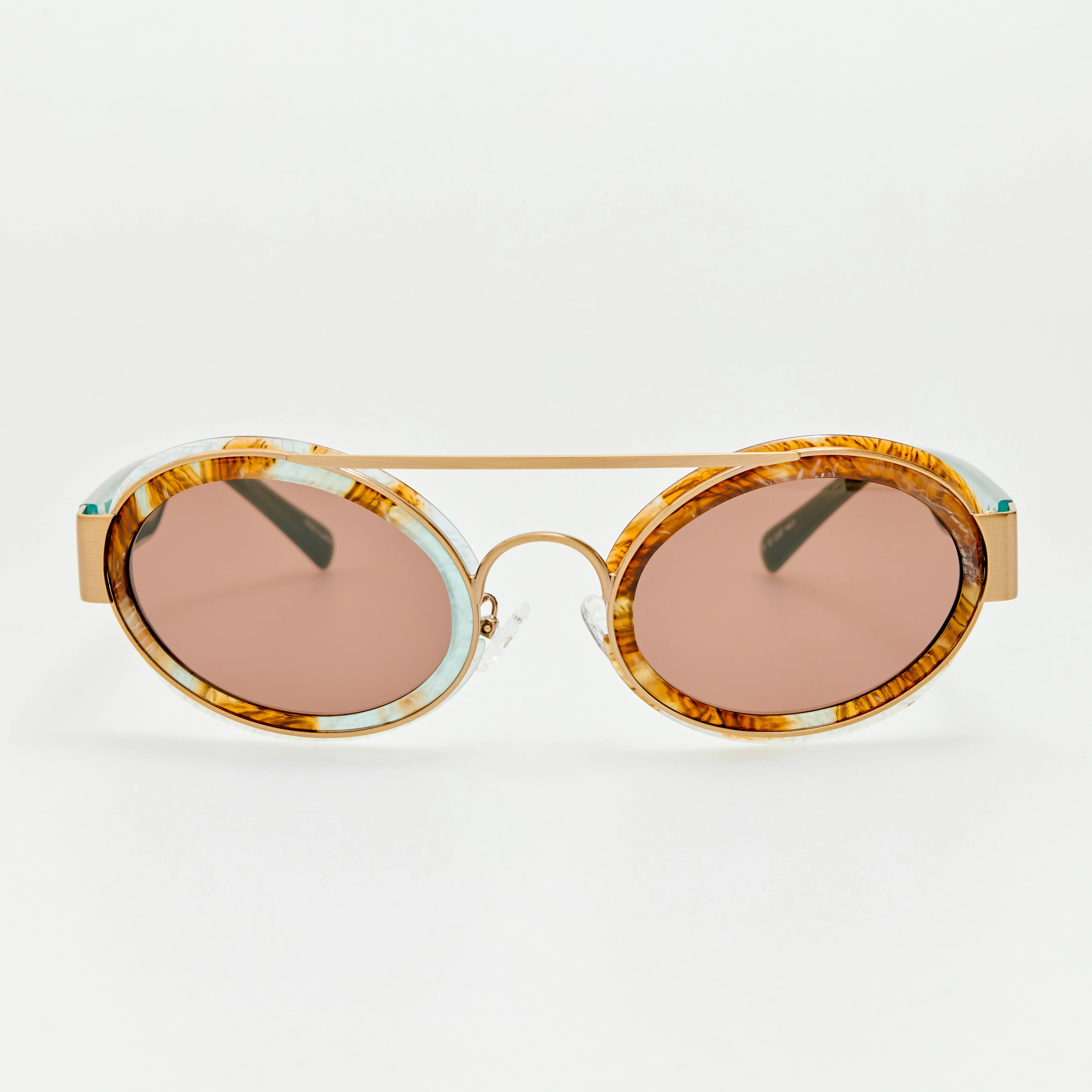 Cat Eye Sunglasses in Marble - 1