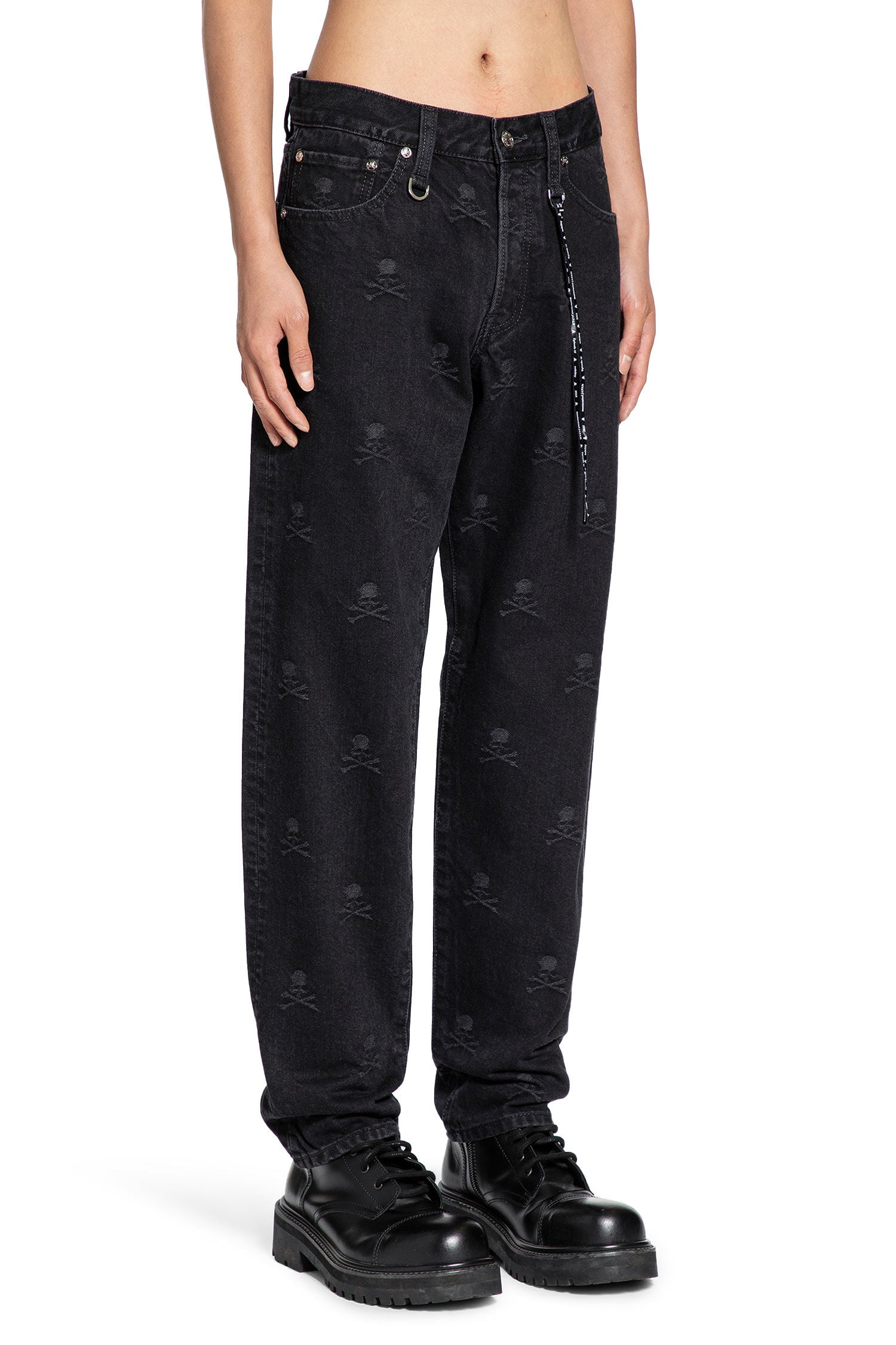 All Over Skull 5 Pocket Jeans - 2