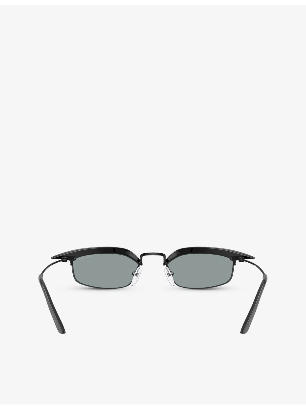 PR B50S Rectangle-Frame Metal Sunglasses - 4