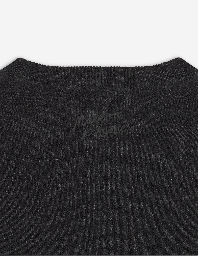 FINE RIB CASHMERE FITTED CARDIGAN 7