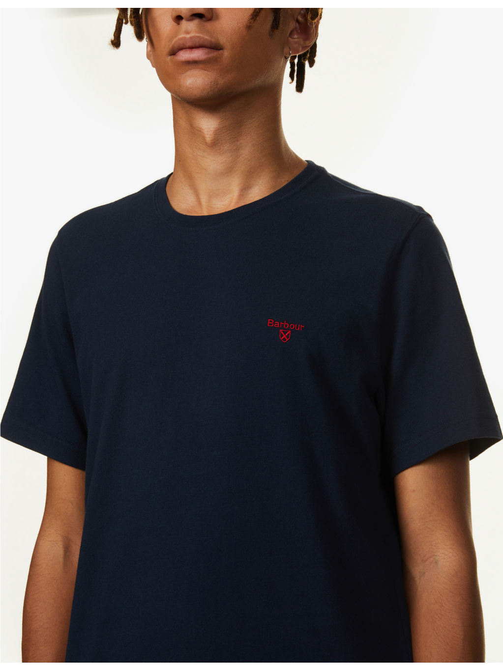 Basic branded cotton-jersey T-shirt - 5