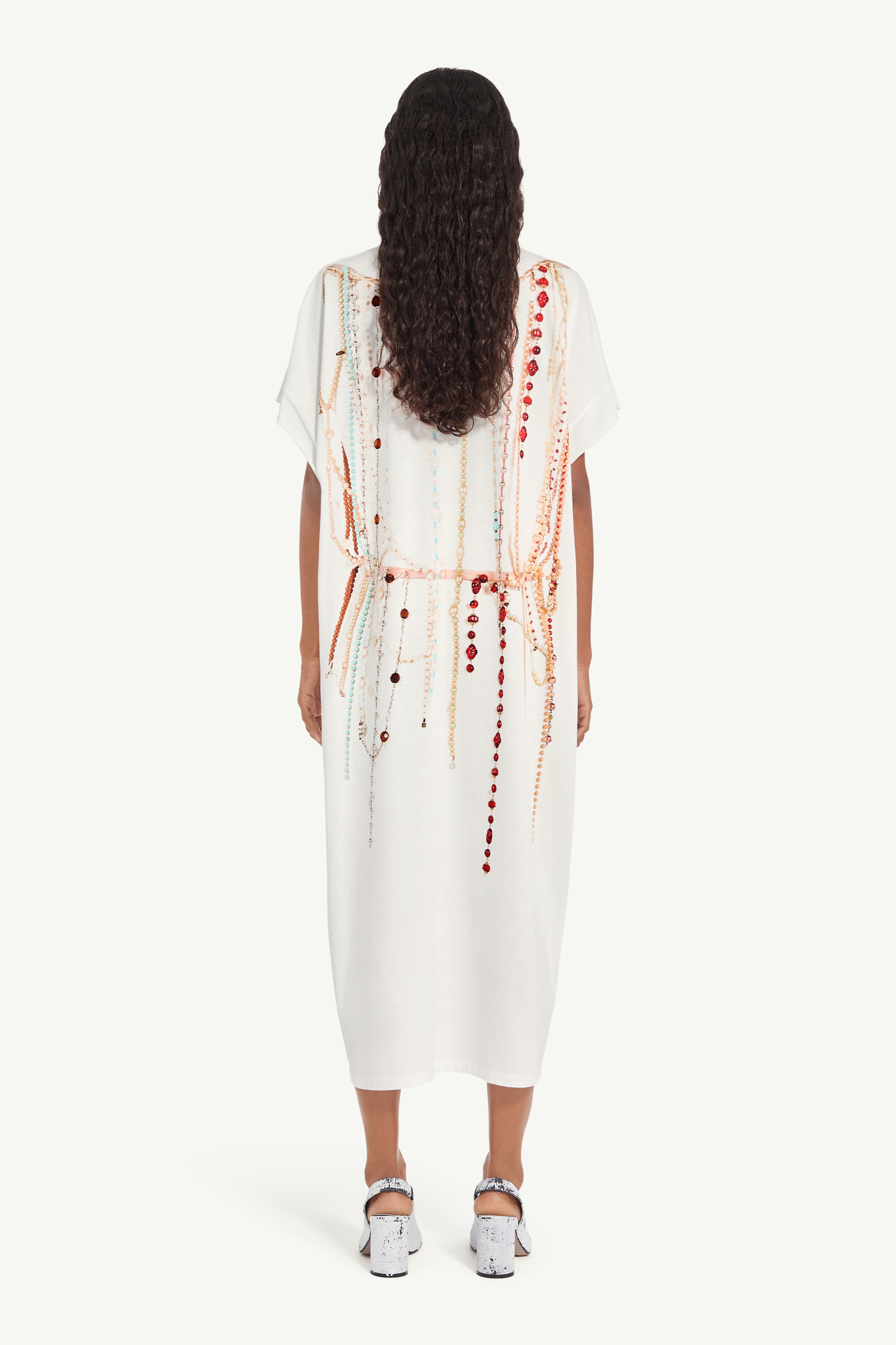 Pearl Jersey Dress - 4