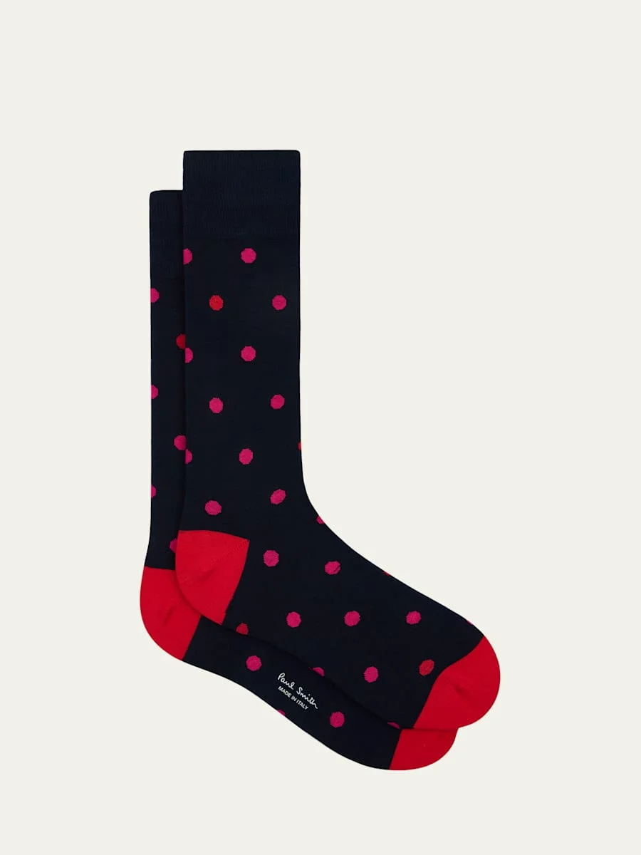 Men's Orlando Spot Crew Socks - 1