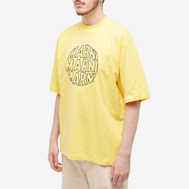 Marni Circular Logo T-Shirt 2