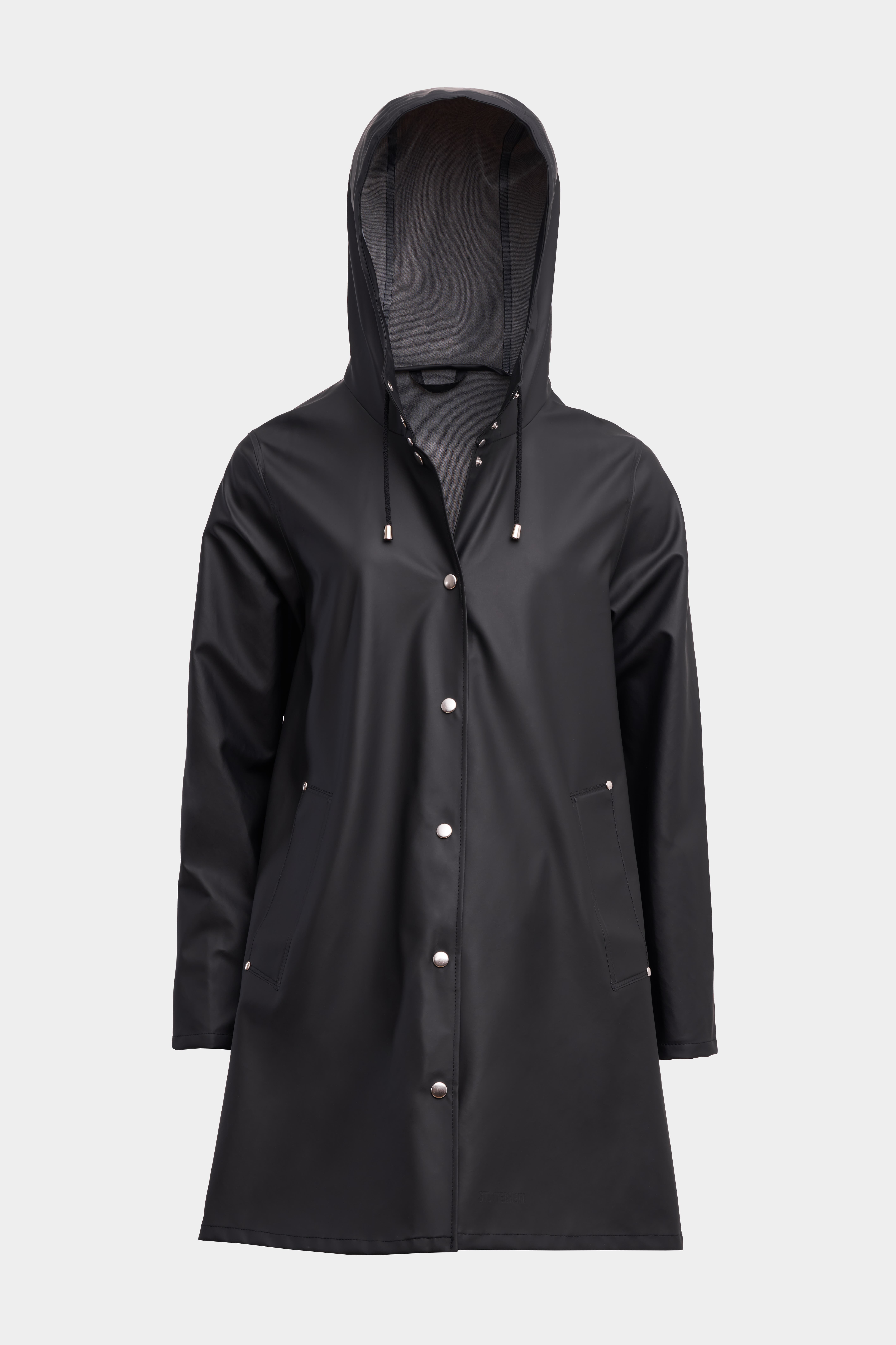 Stutterheim Mosebacke Lightweight Raincoat in Black at Nordstrom - 2