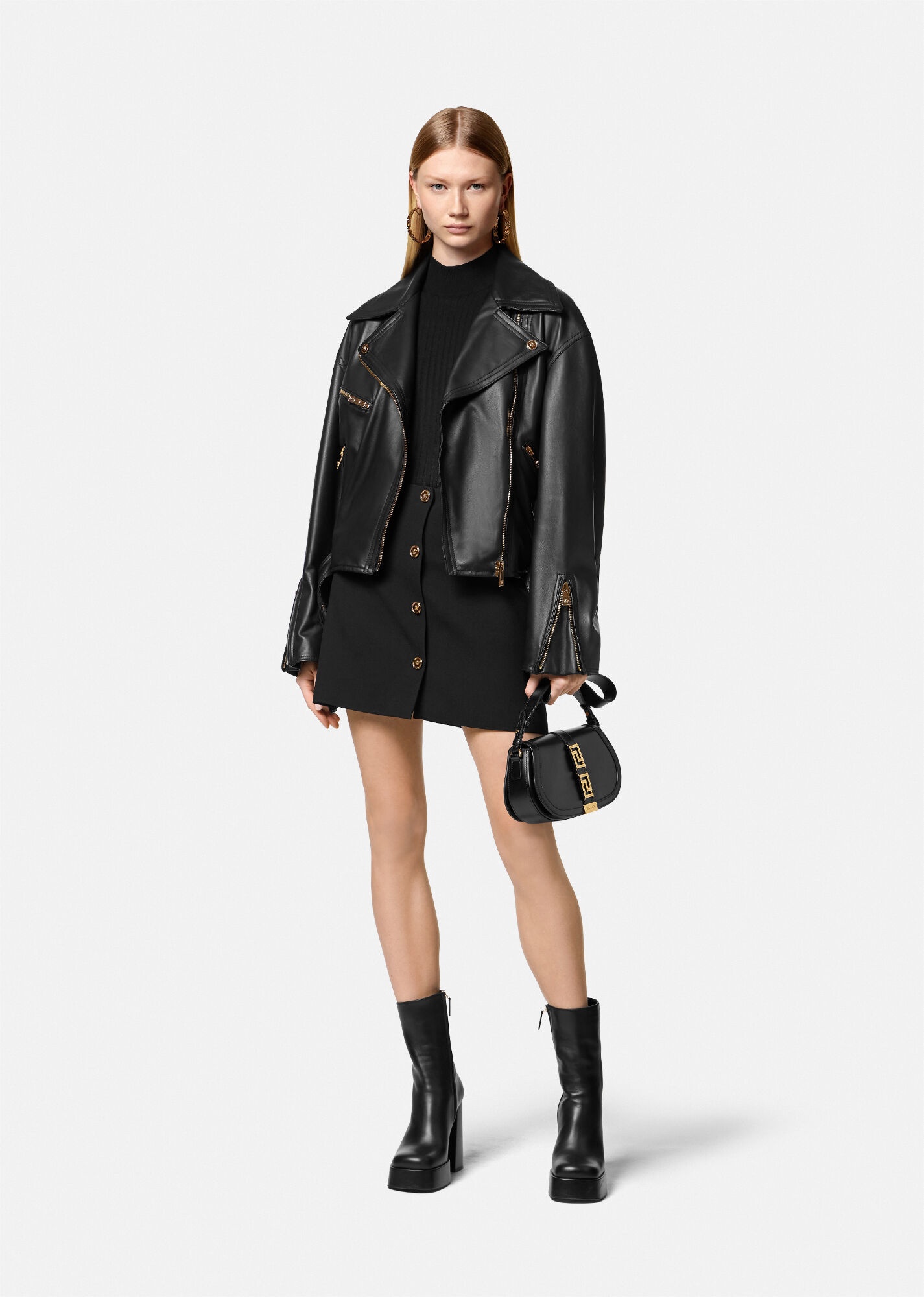 Leather Biker Jacket - 2