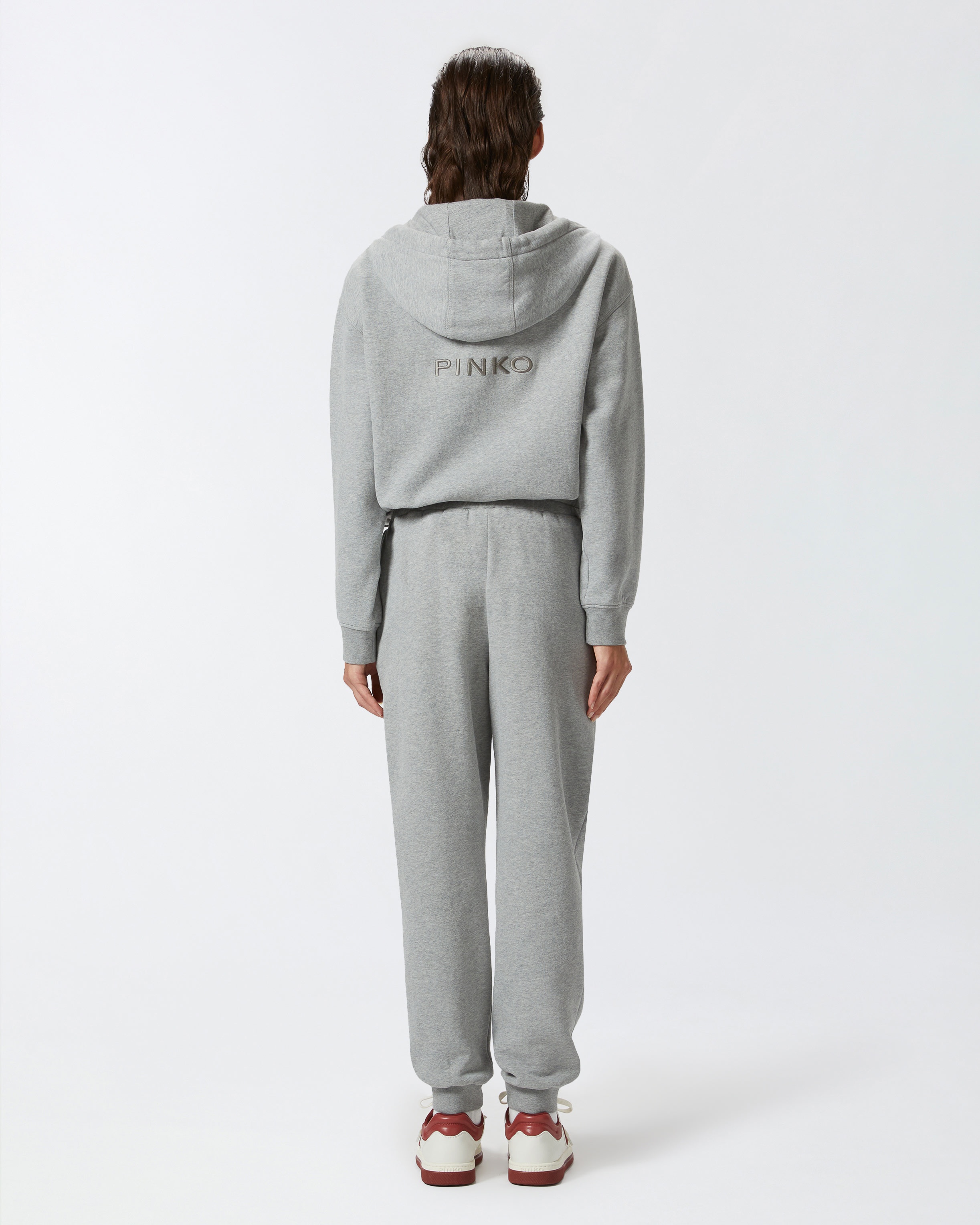 SPORTY JOGGERS WITH LOVE BIRDS EMBROIDERY - 4