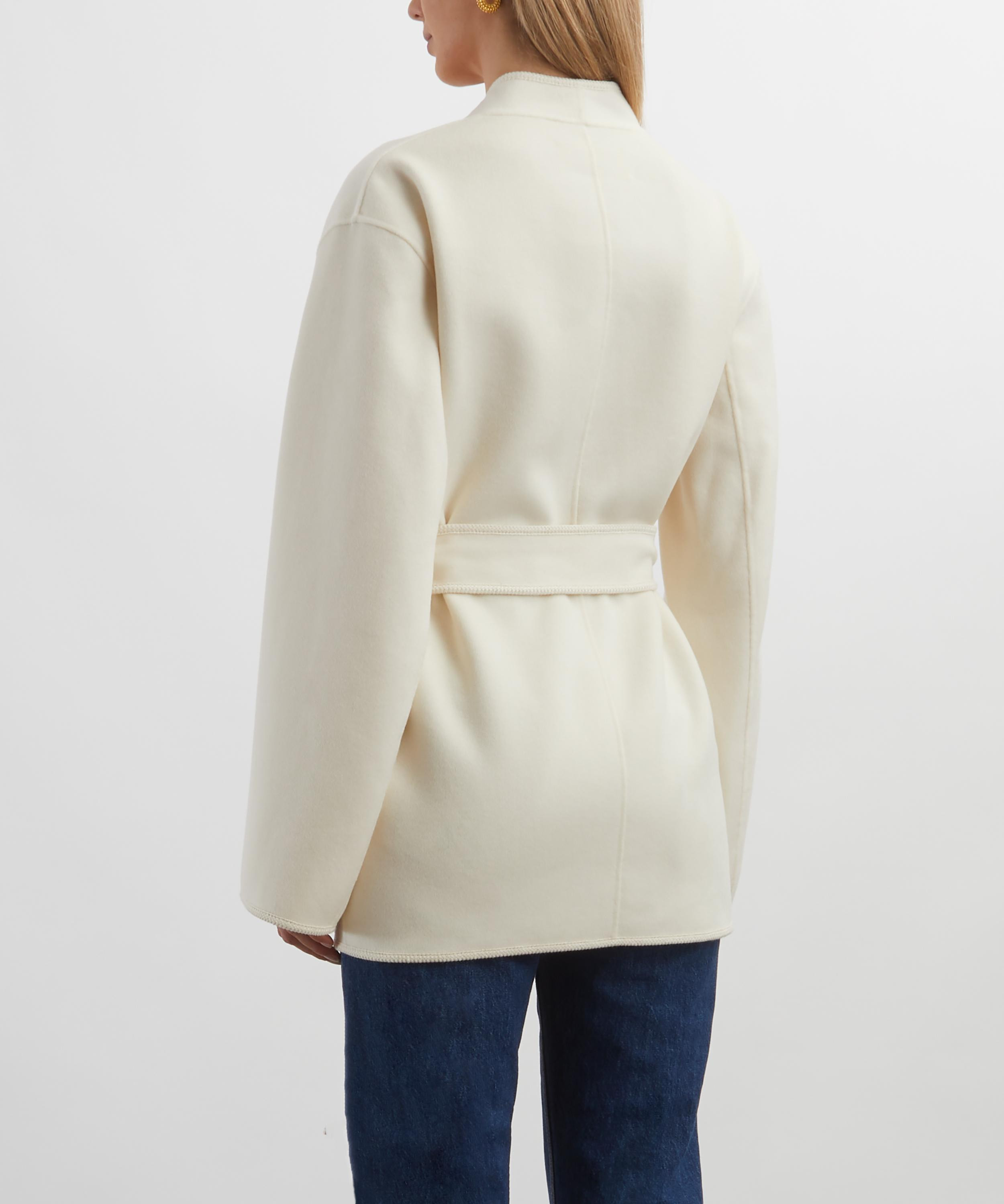 Off-White Belted Kimono Jacket - 4