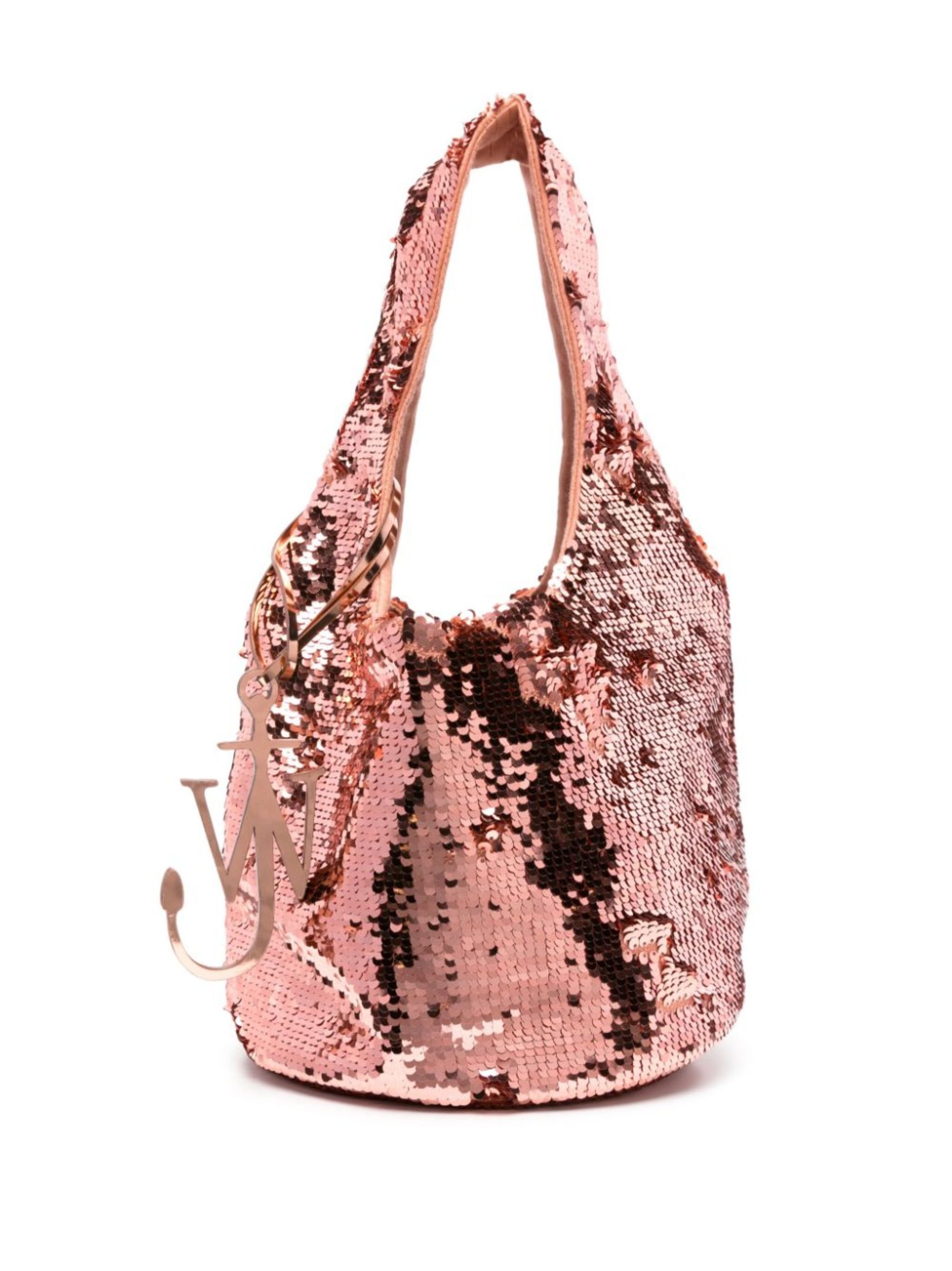 mini sequinned tote bag - 1