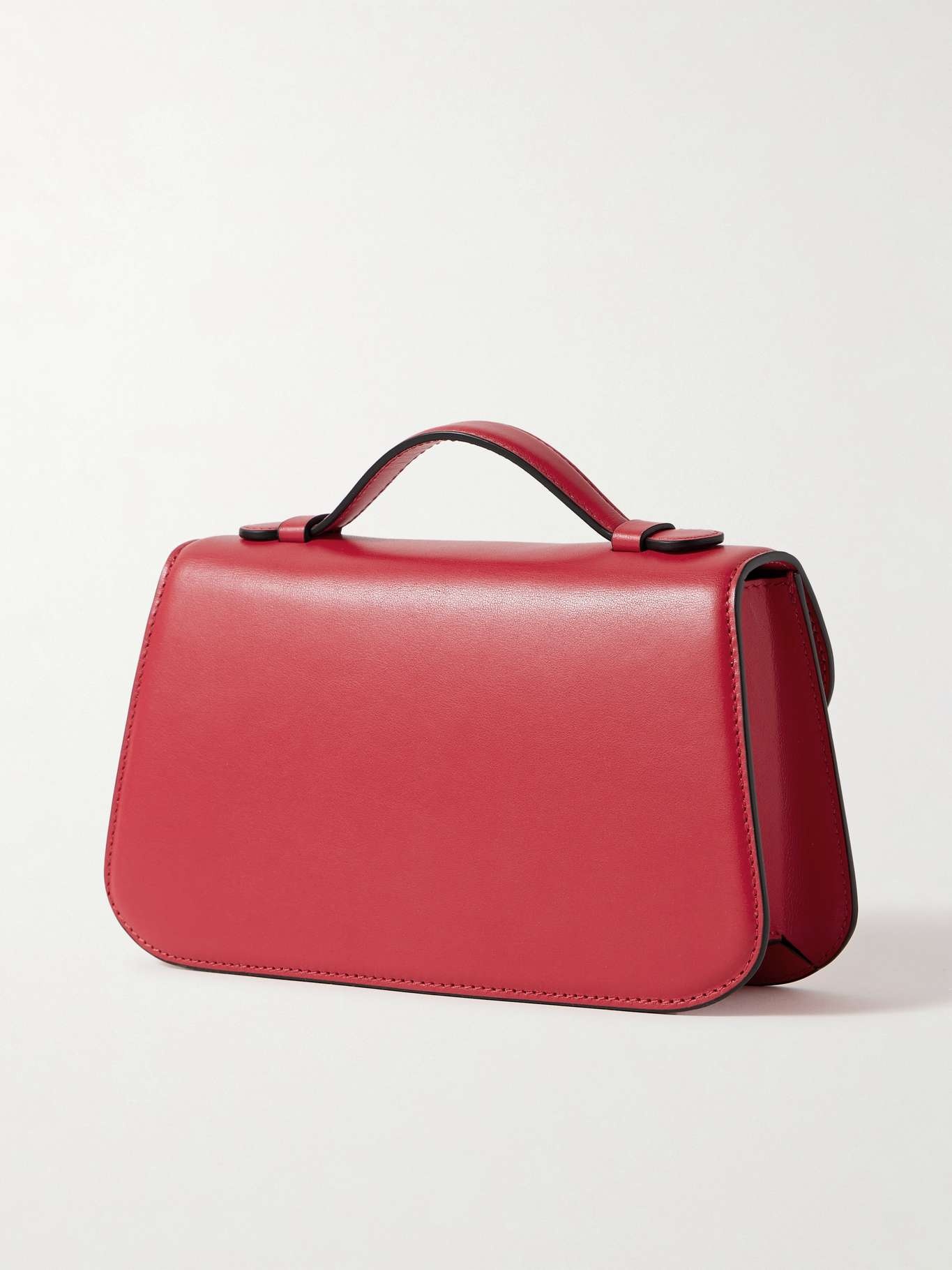 Phoenix 1.0 leather tote Red - 3