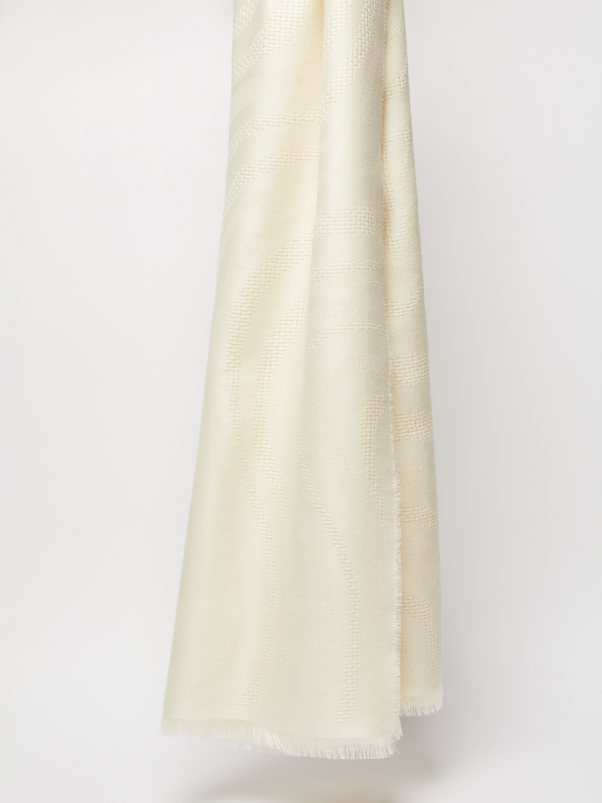 PIRANIA Alpaca and silk stole - 1