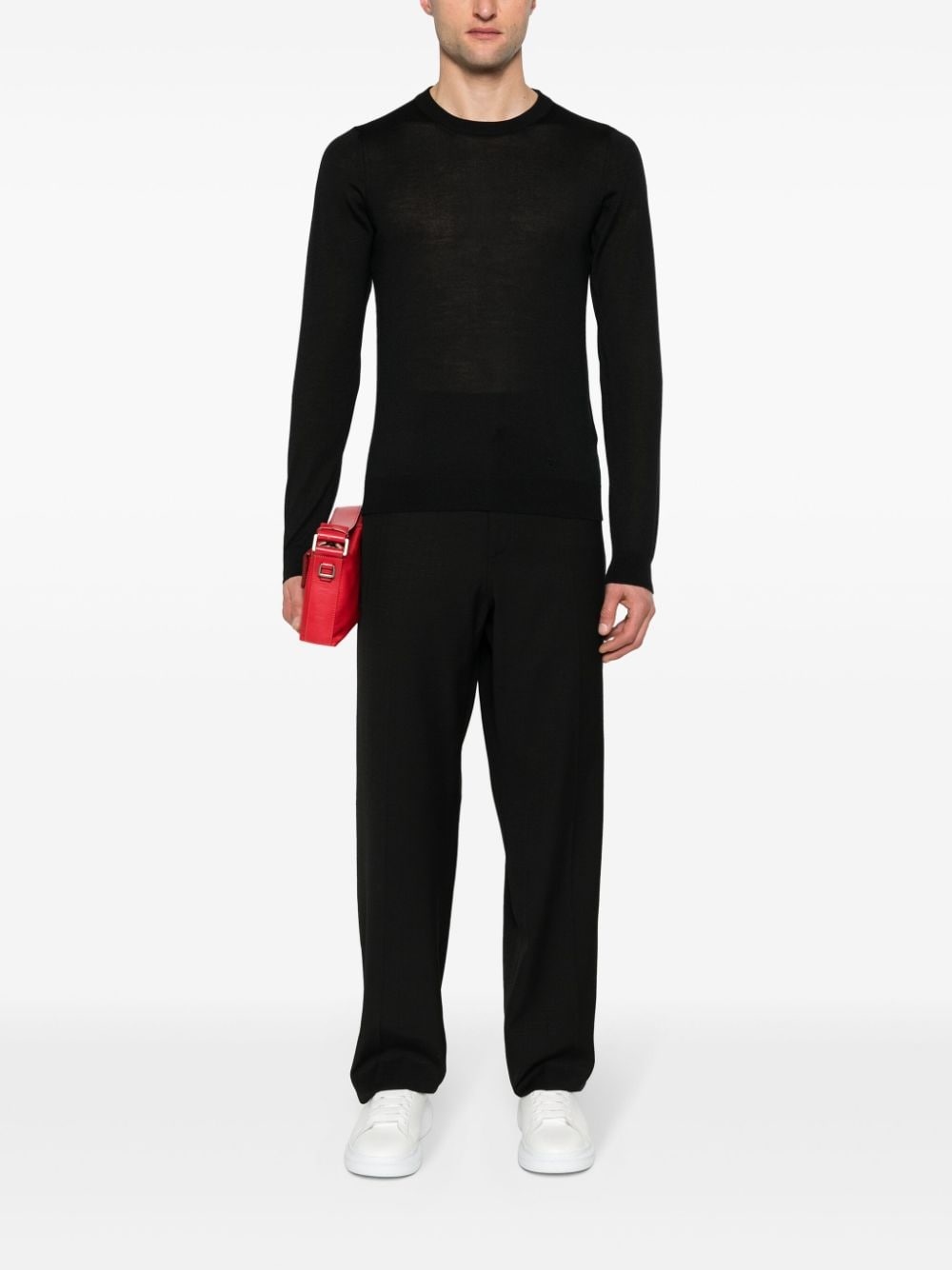 fine-knit cashmere-silk jumper - 2
