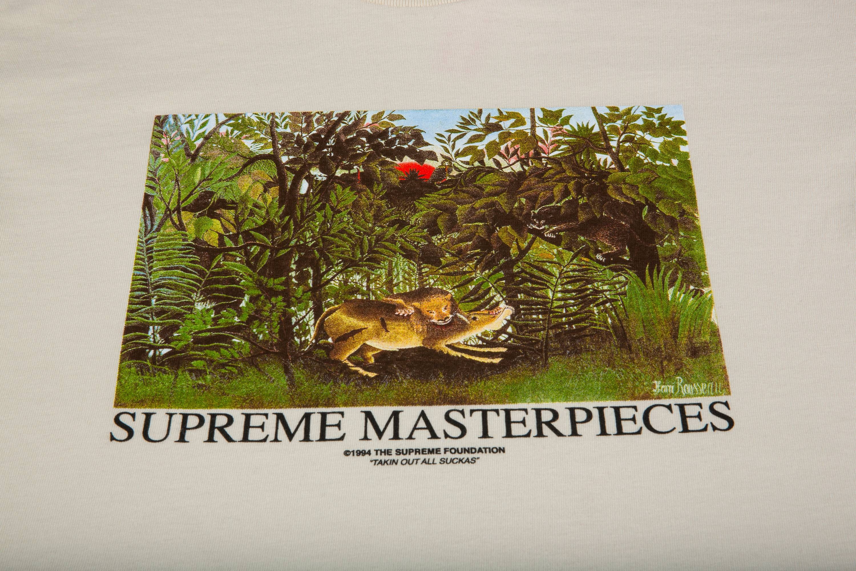 Supreme Masterpieces Tee 'Natural' - 2